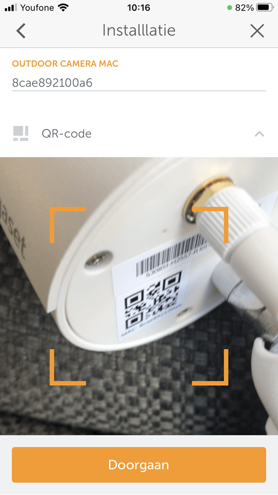Configuratie in Gigaset Elements-app