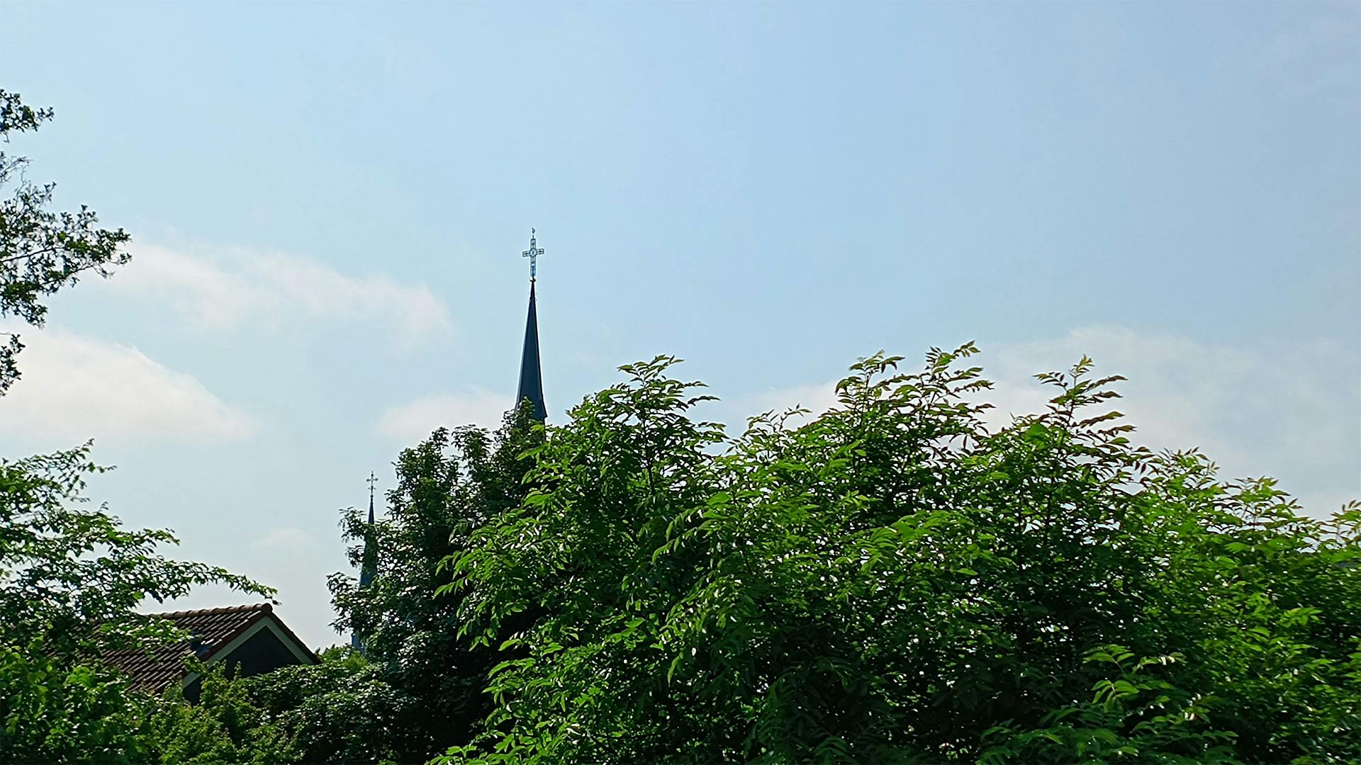 Hoofdcamera, ingezoomd.