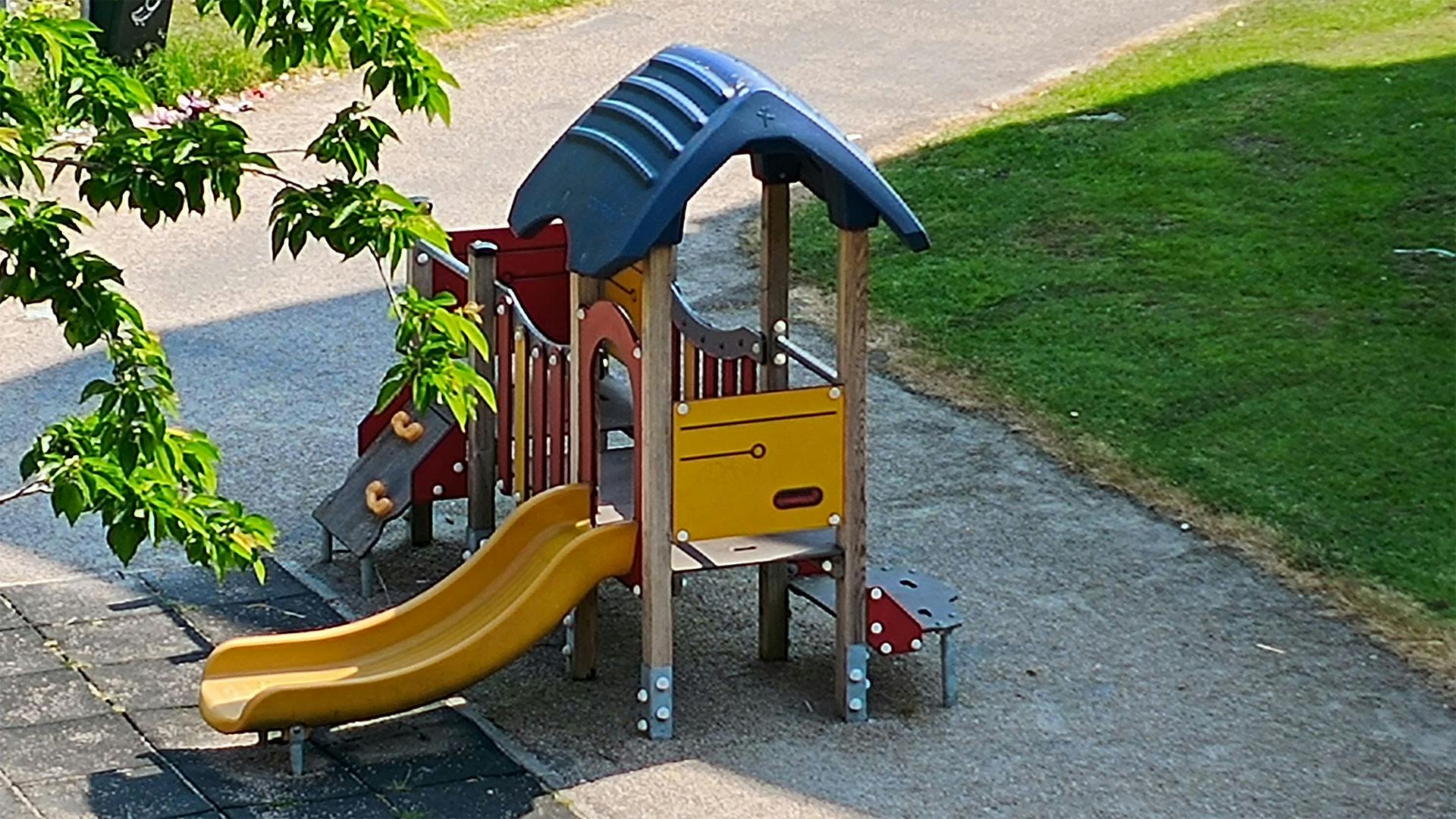 Hoofdcamera, ingezoomd.