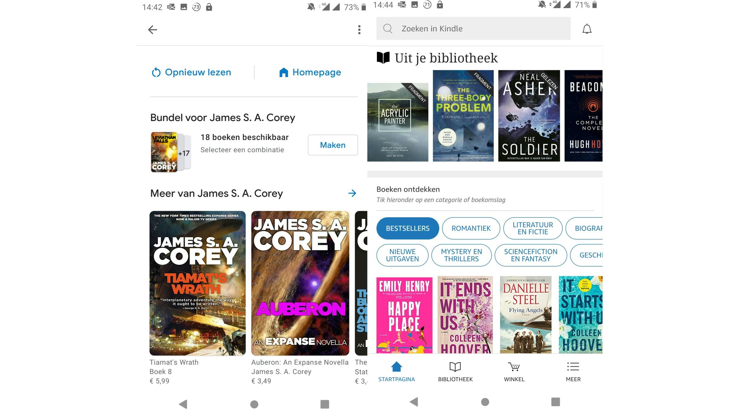 Google Books versus Kindle