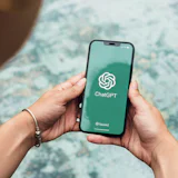 ChatGPT op een smartphone
