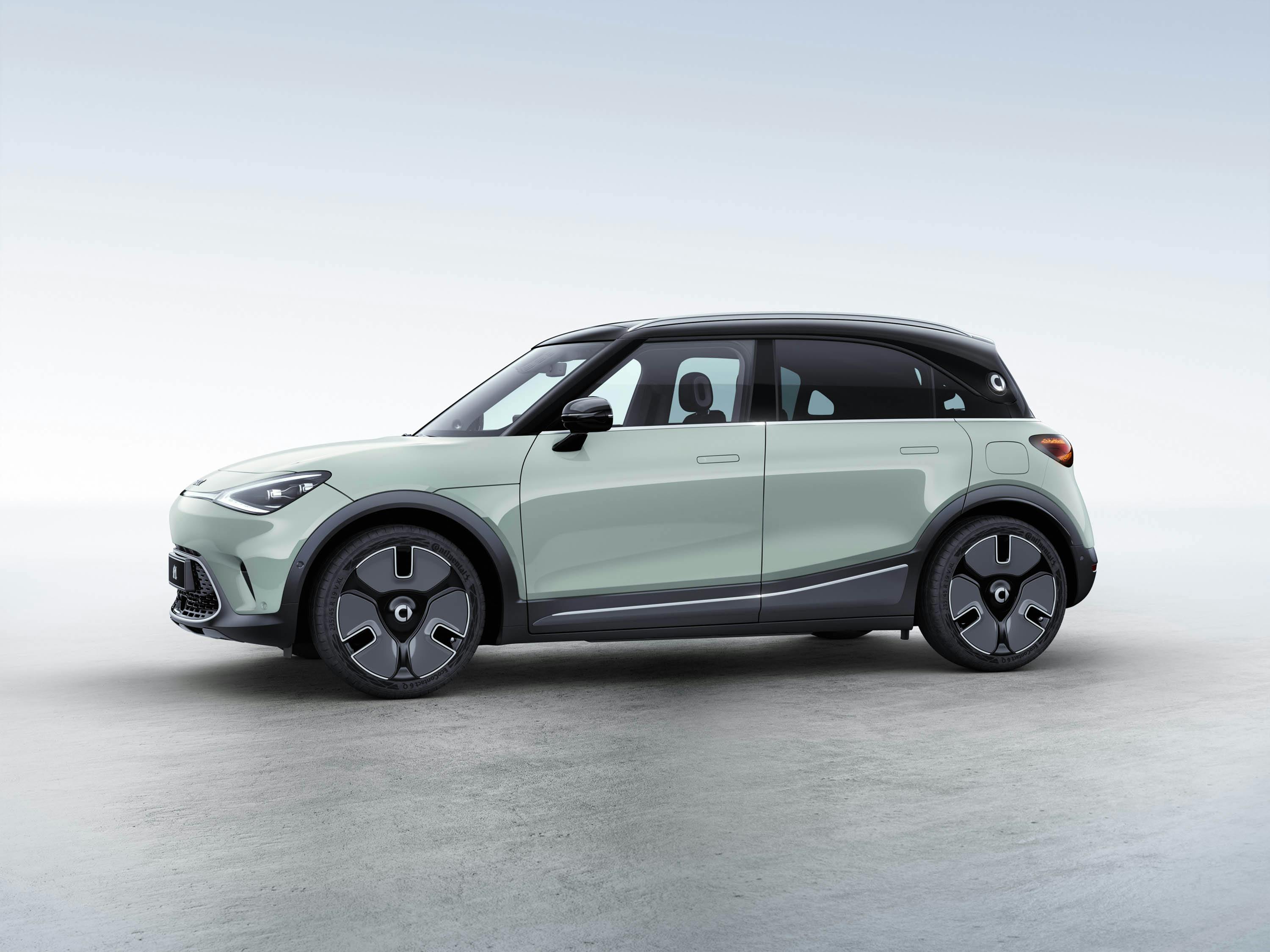 Smart #1: compacte SUV met hoog trekvermogen.