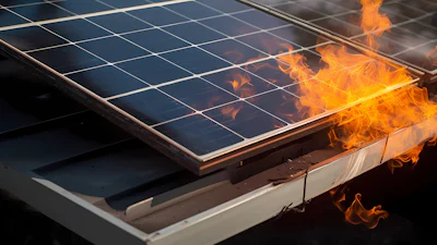 Zonnepanelen in brand? Dit kun je doen om ellende te voorkomen