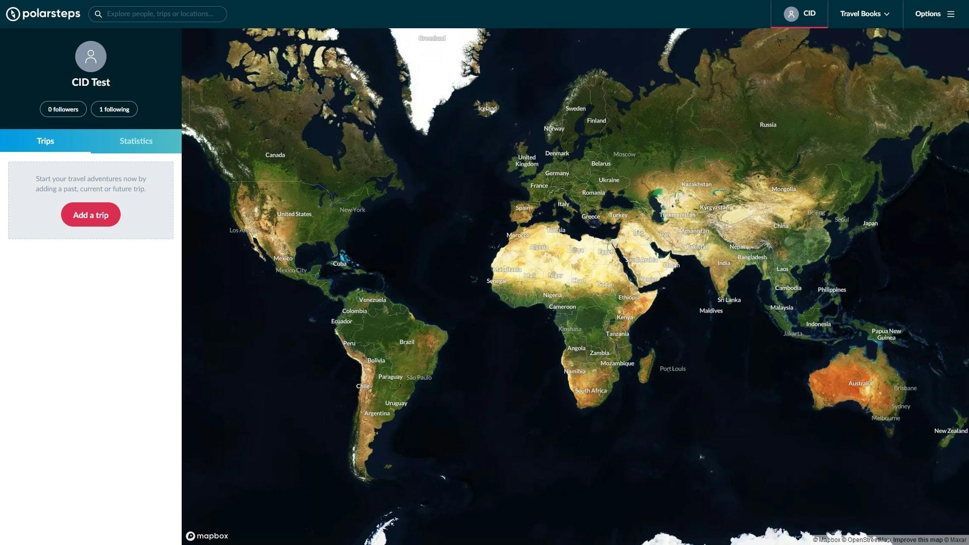 De eerste kennismaking met Polarsteps. (Klik op de afbeeldingen voor een groter formaat.)