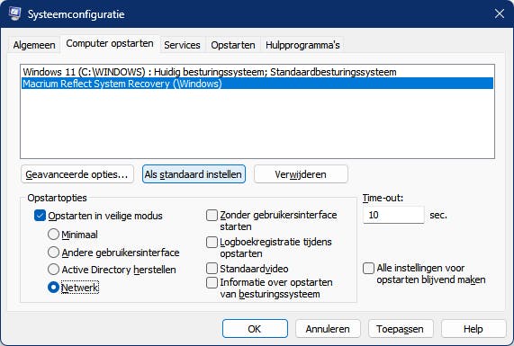 Systeemconfiguratie is vooral handig bij het troubleshooten of finetunen van je systeem.