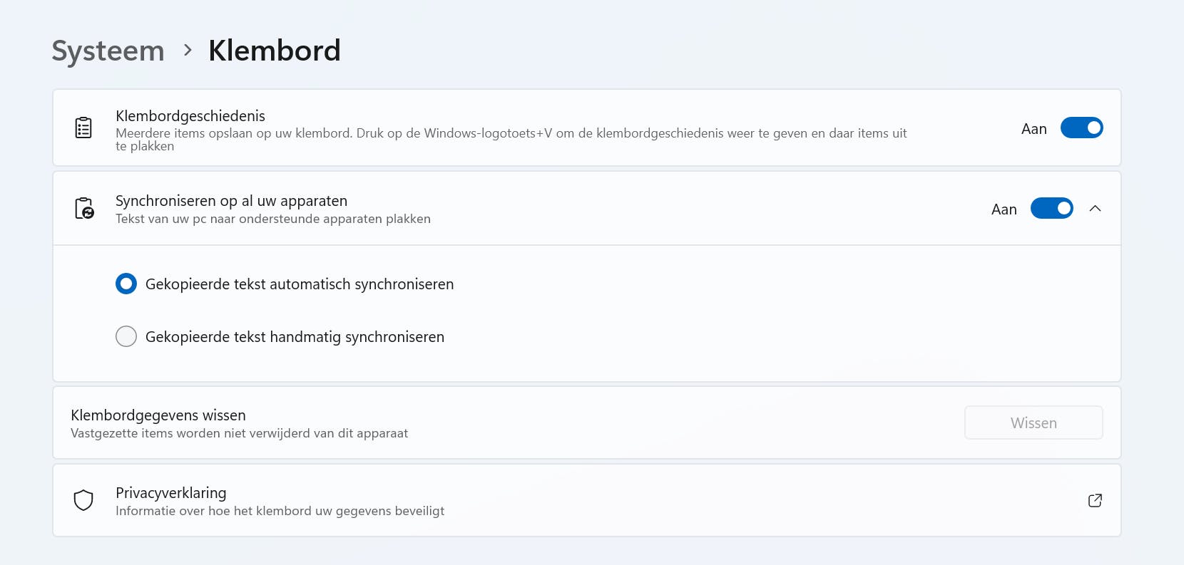 Het universele klembord verstuurt bestanden via de cloud.