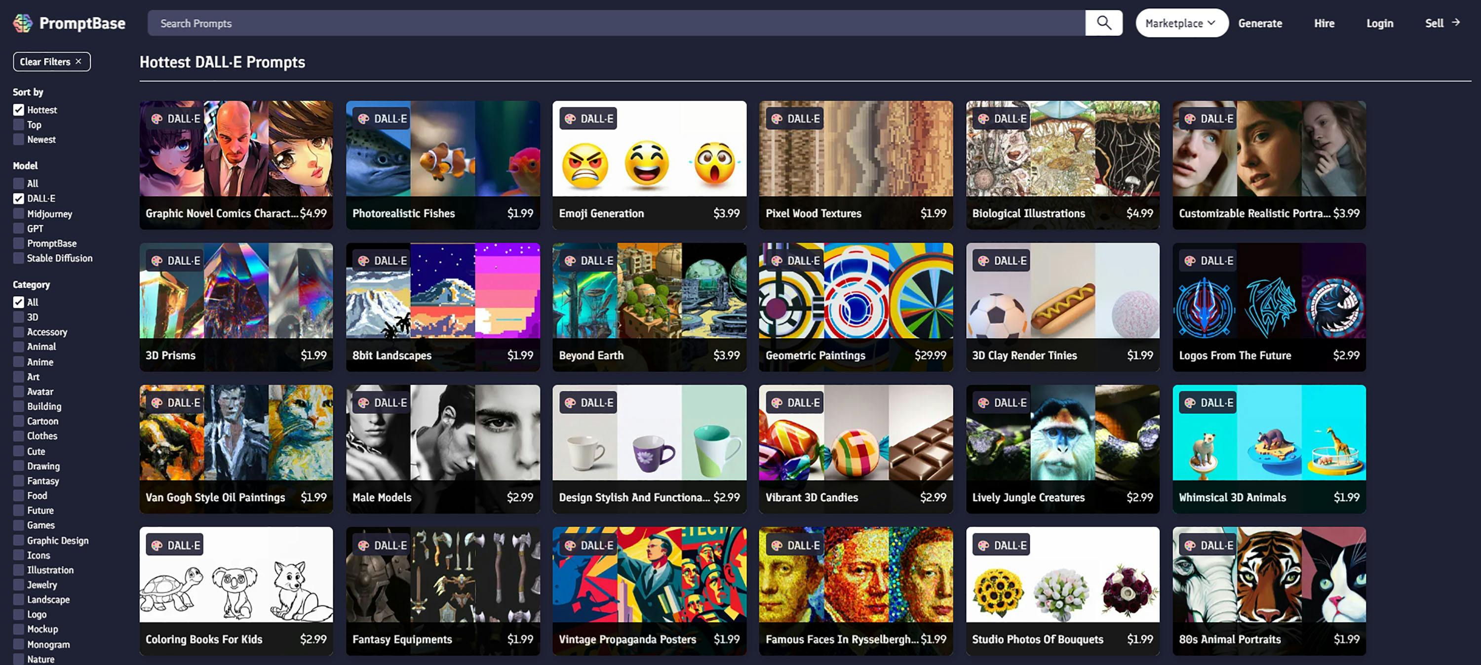 Beproefde prompts? Koop of verkoop ze!