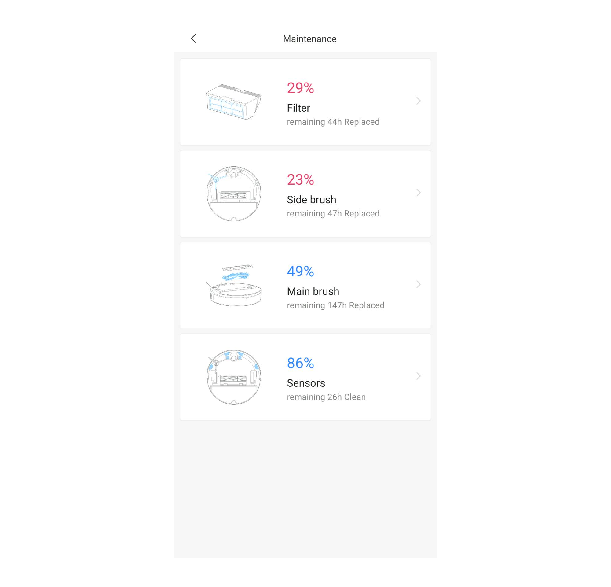 App robotstofzuiger.