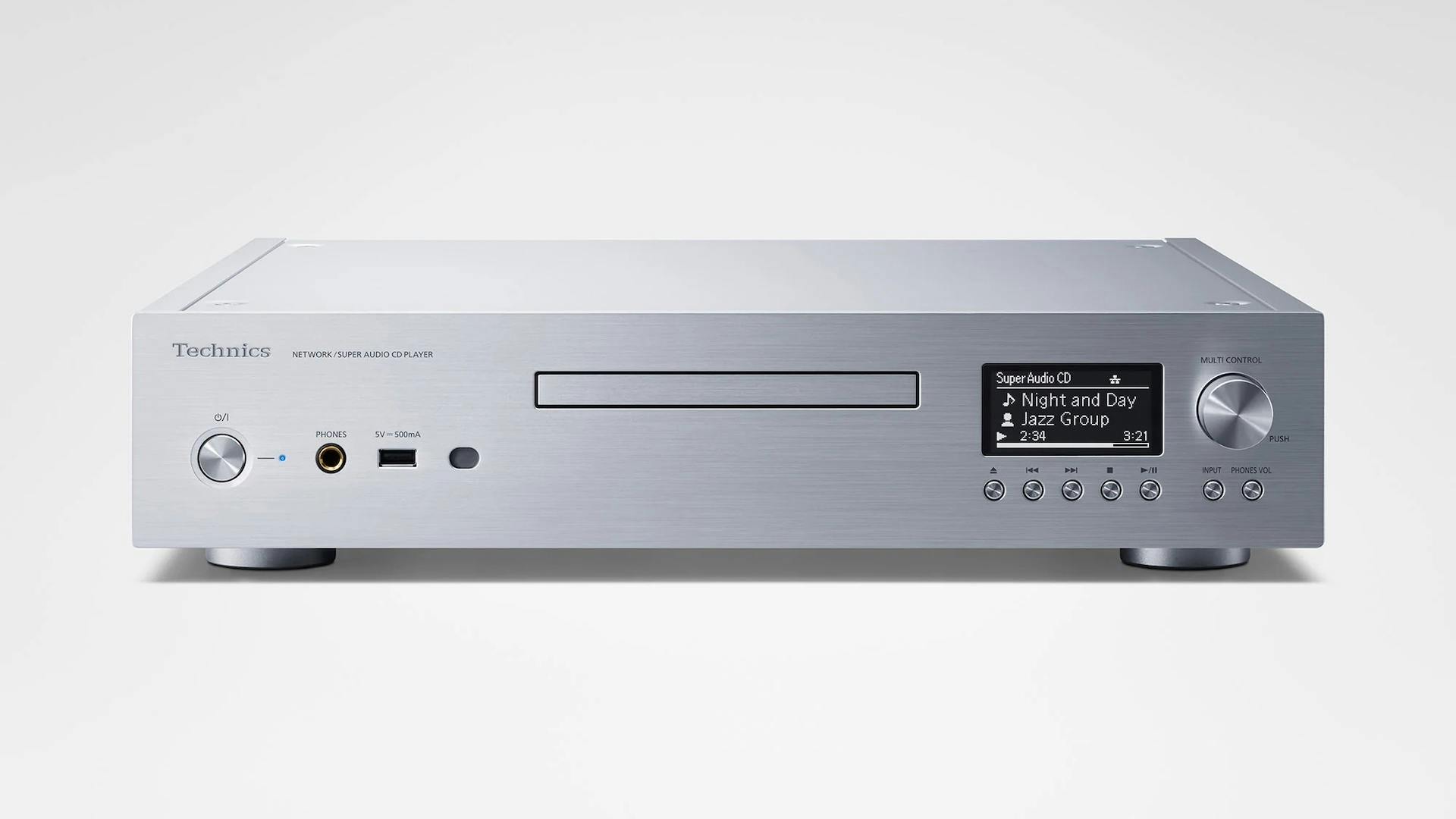 De Technics SL-G700MK2 cd-speler en streamer.