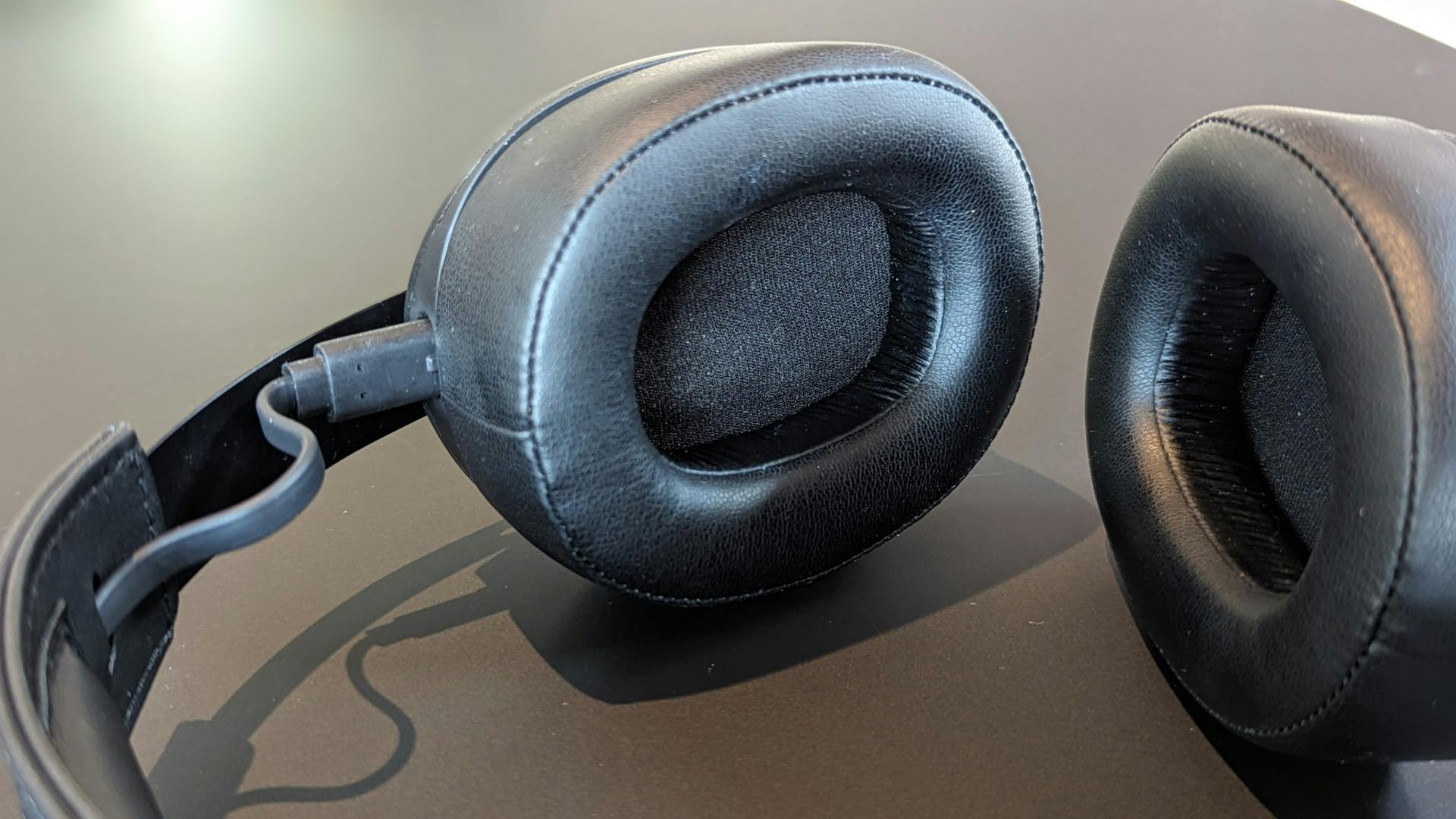 De oorkussens zijn comfortabel.