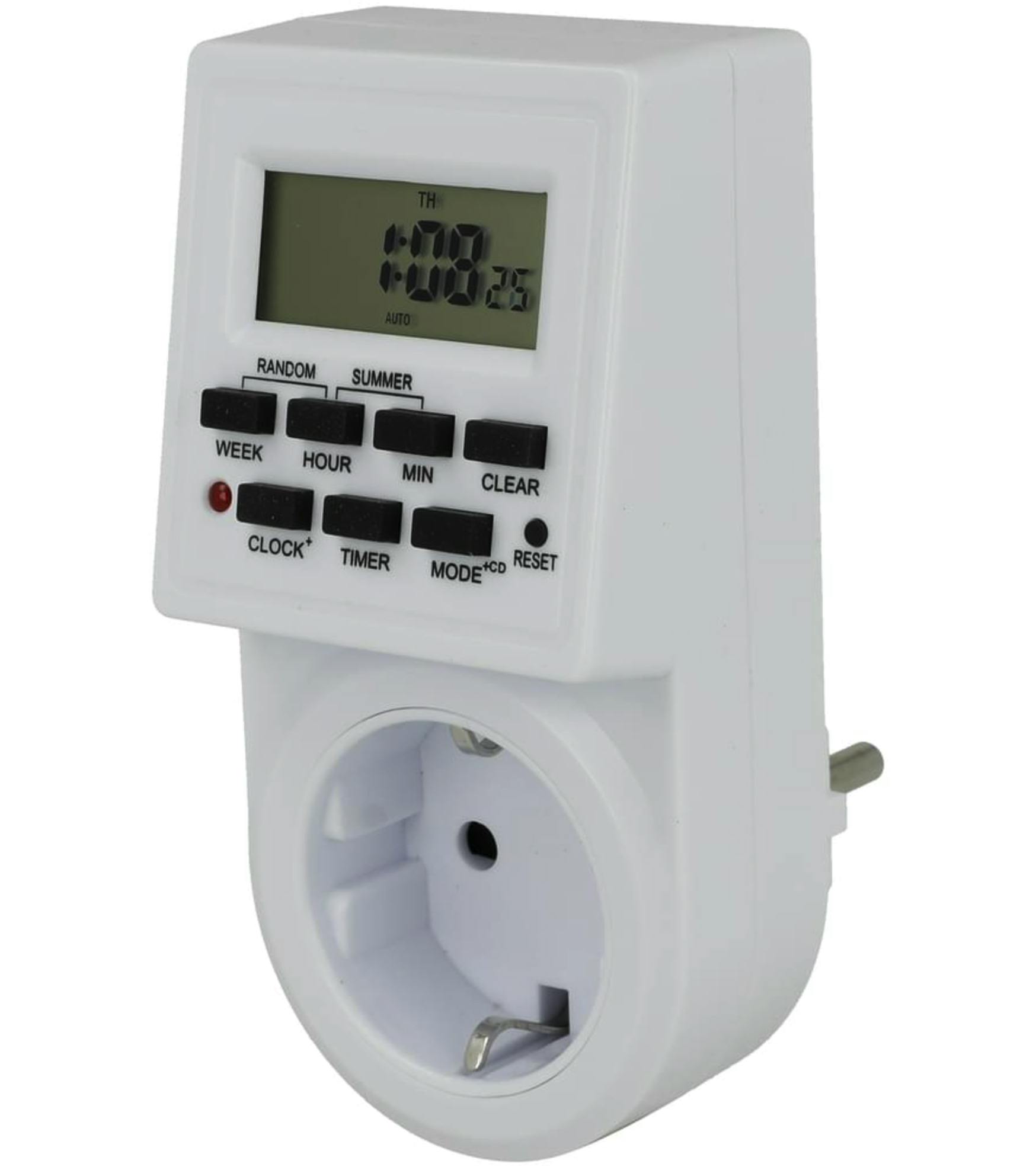 Een programmeerbare tijdschakelklok voor een tweefasige boiler. | Foto: OEG