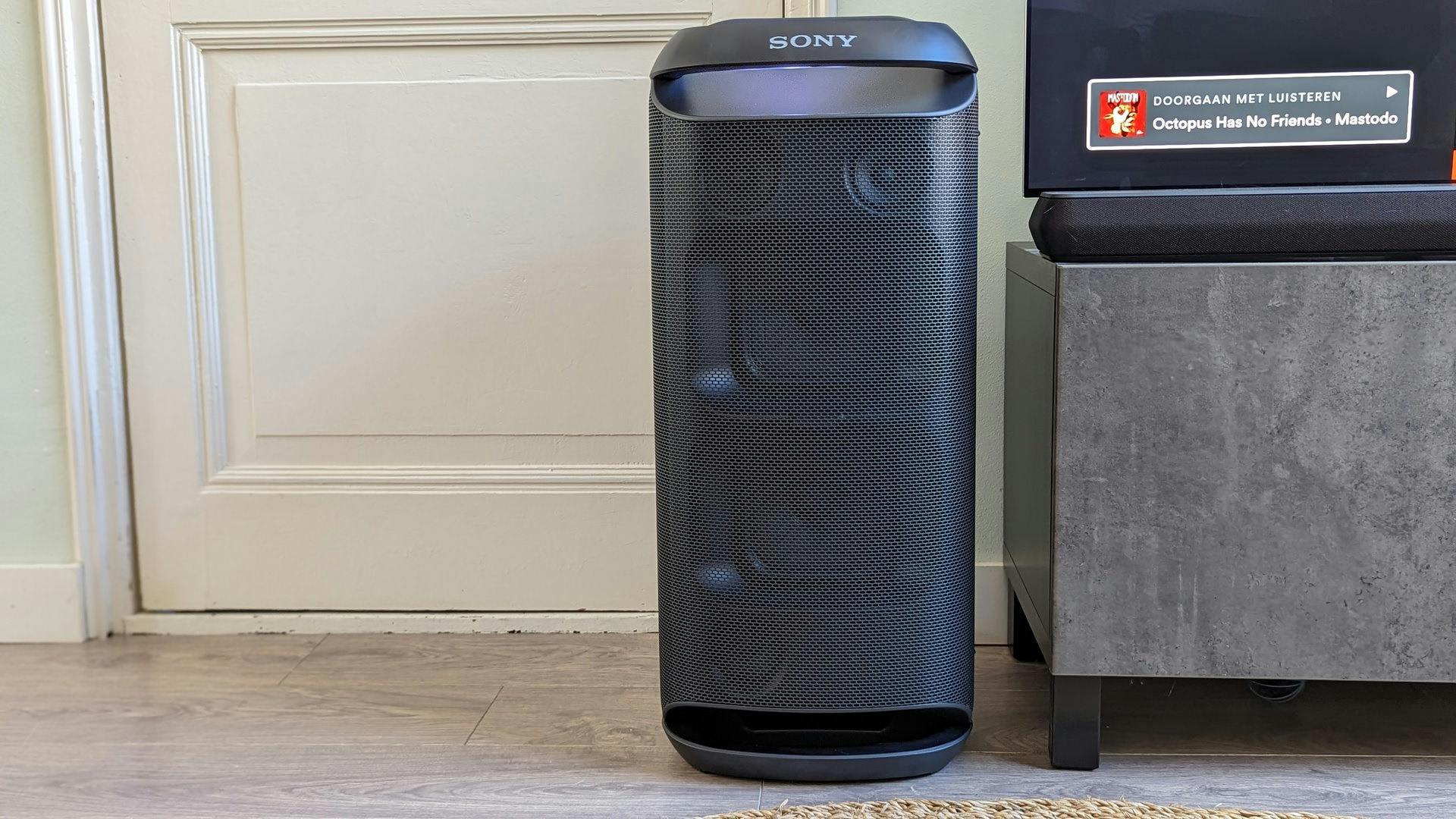 Review Sony SRS  XV800 partyspeaker - Sony is weer van de partij