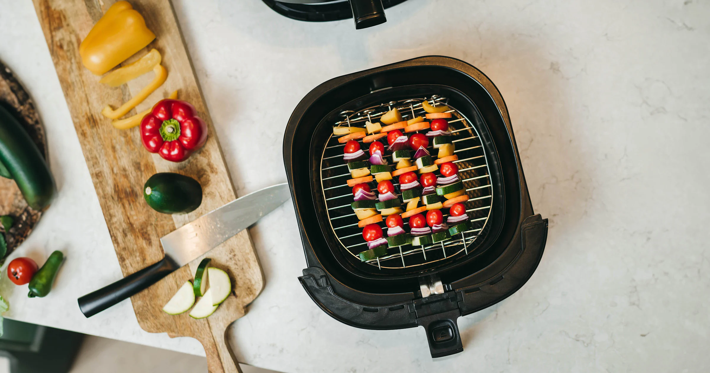 Yummy! Zomerse hapjes uit de airfryer