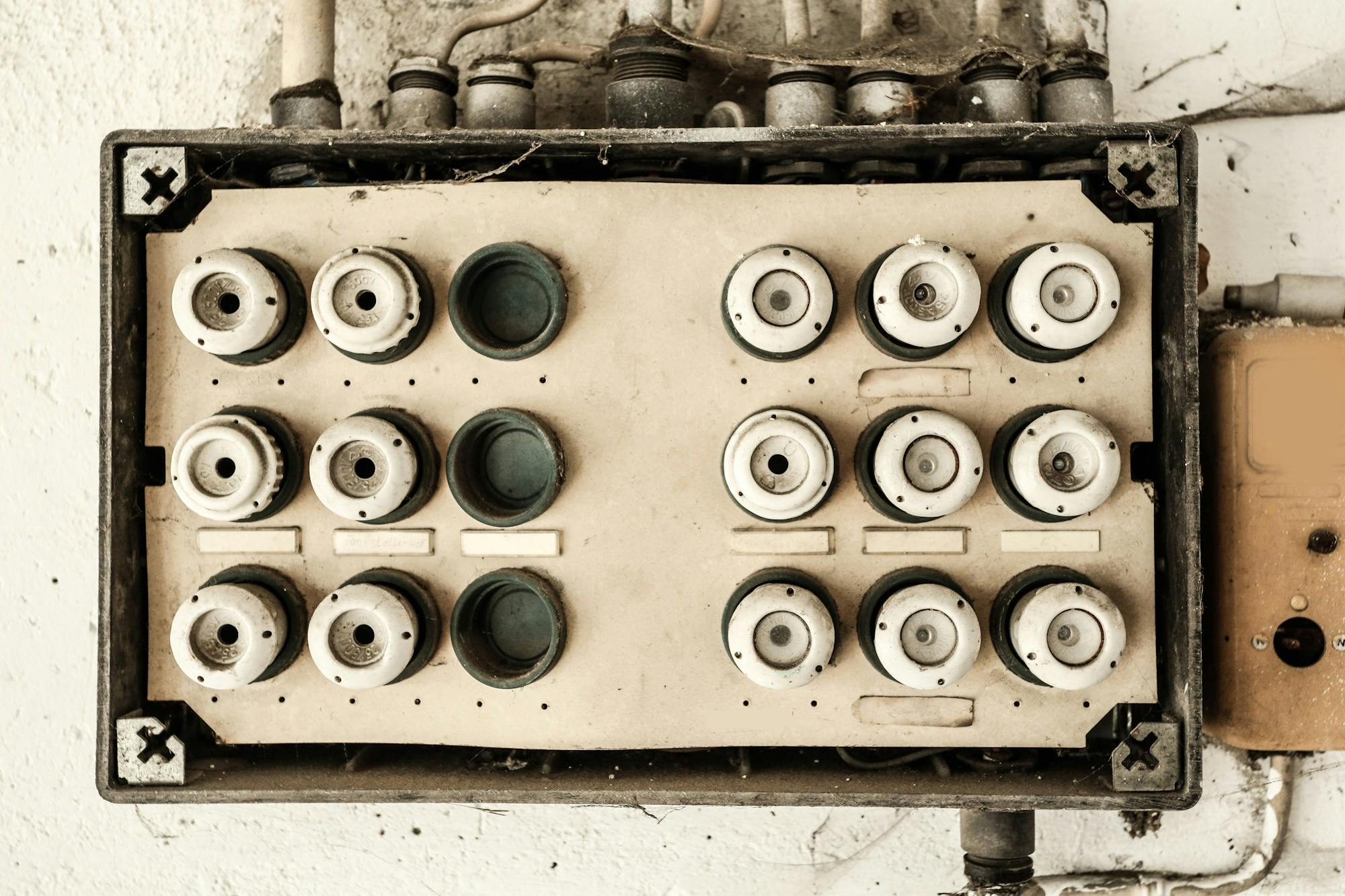 Een heel oude stoppenkast