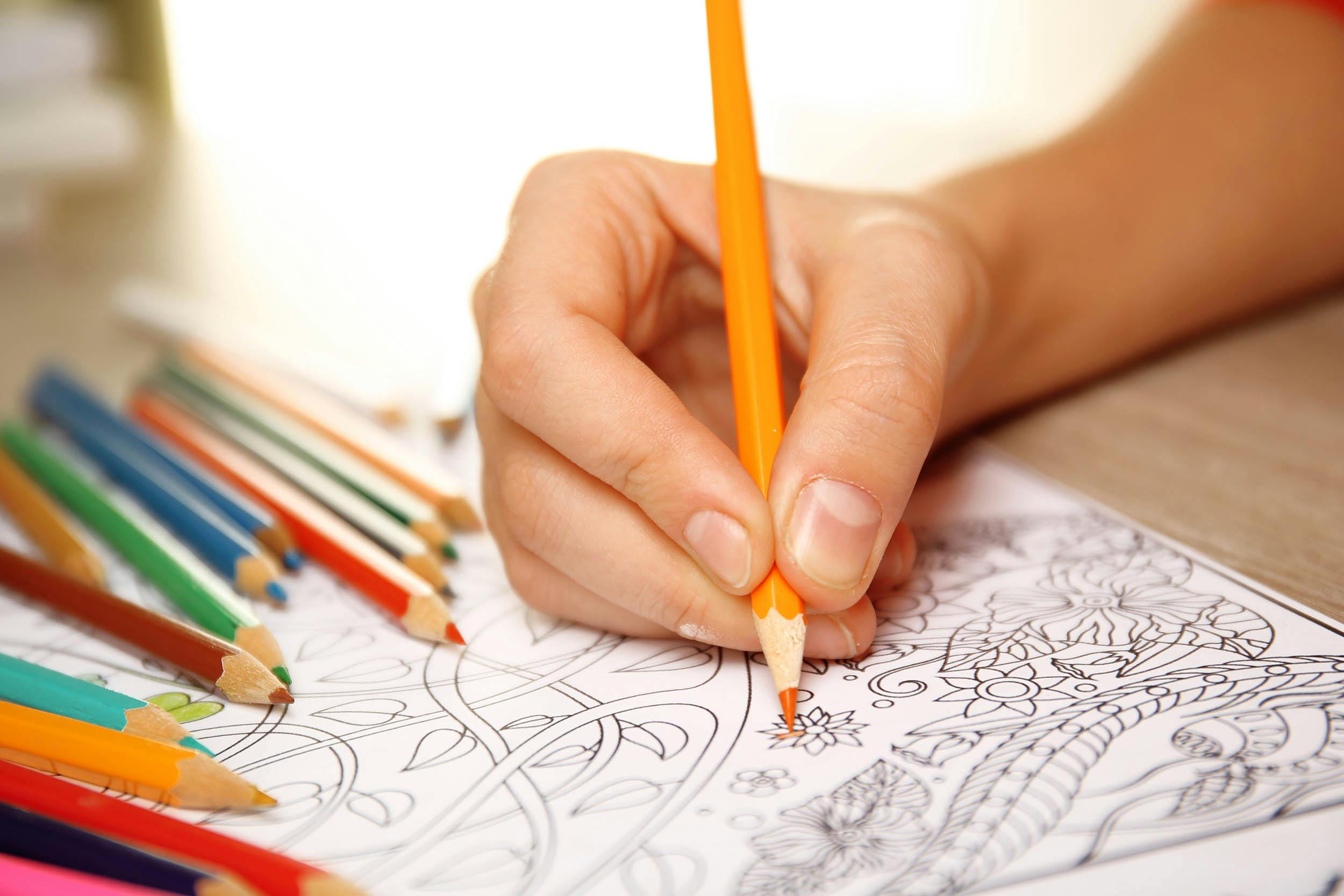 Kleuren tegen de stress