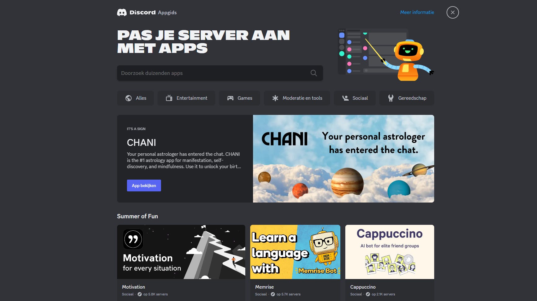 Er zijn grappige apps en spelletjes, maar ook serieuze voor die sporadische informatie-kick.
