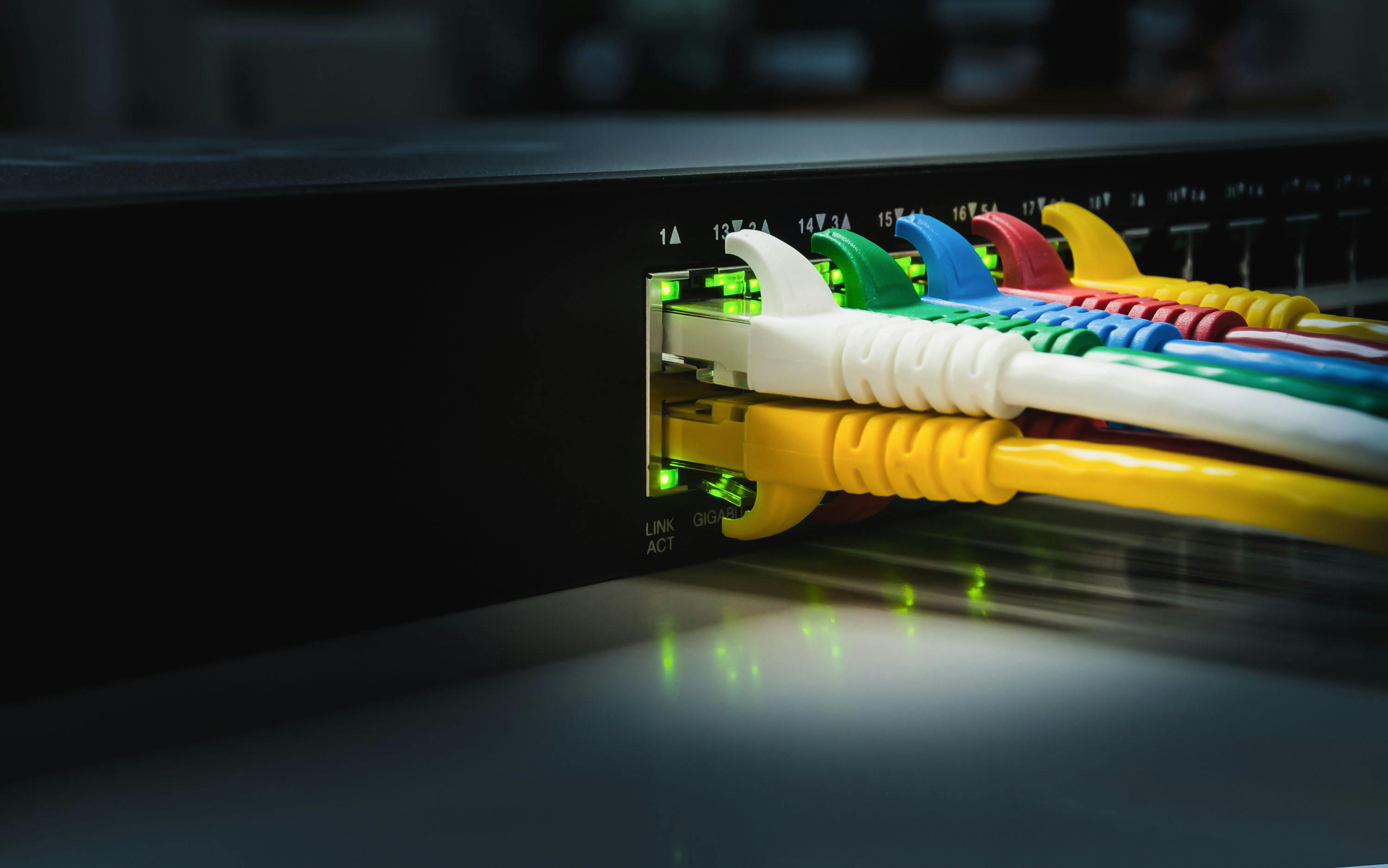 Je hebt voor het werken met VLAN’s een zogenoemde managed switch nodig.