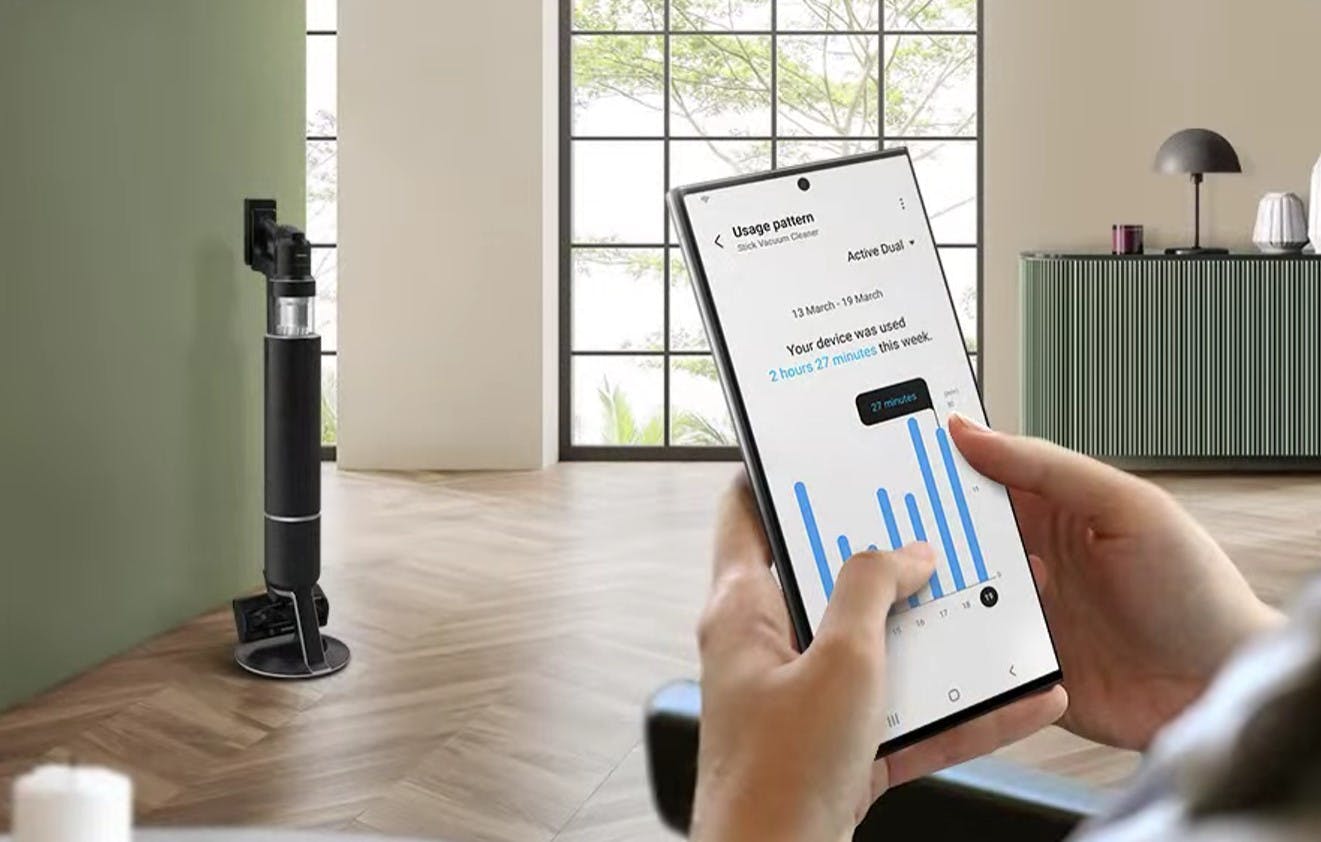 Samsungs nieuwste Bespoke Jet AI komt met een app.