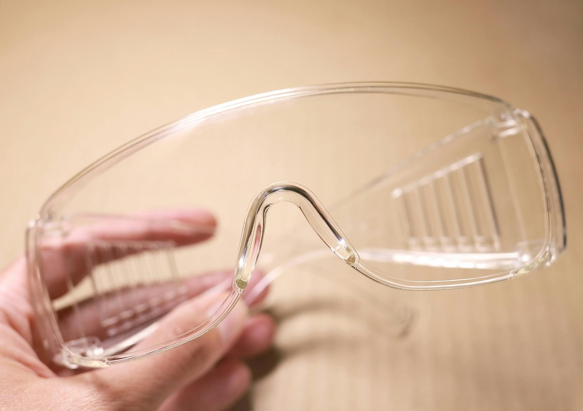 Veiligheidsbril voor tijdens het klussen