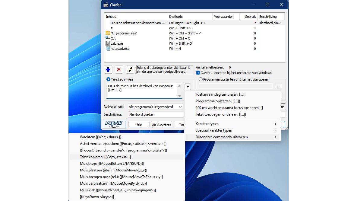 Uit Clavier+ haal je meer dan eenvoudige tekstmacro’s.