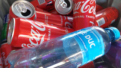 Inzameling voor blikjes en plastic flesjes teleurstellend