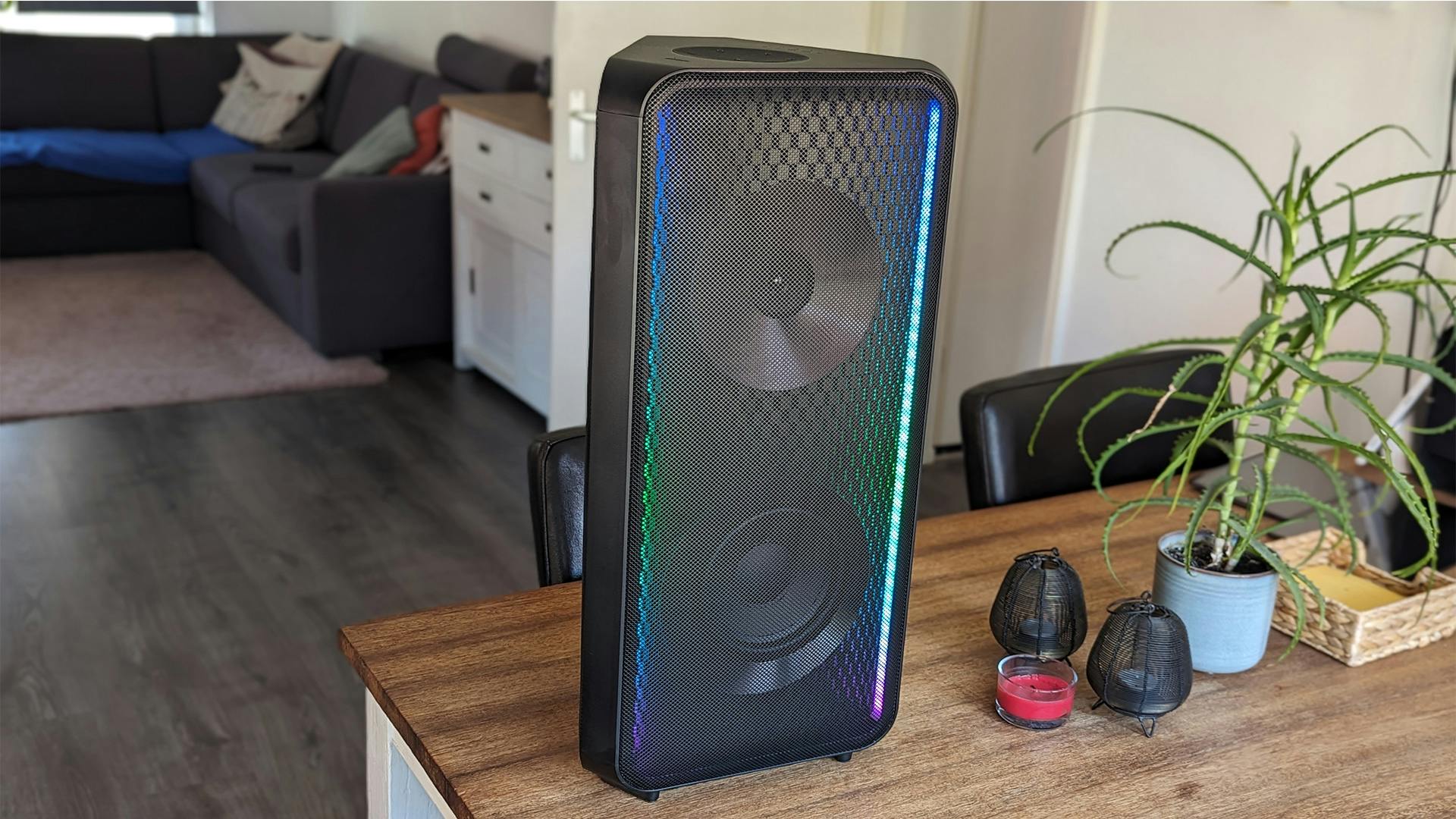 Review Samsung Sound Tower (MX-ST50B) - Eén brok geluid