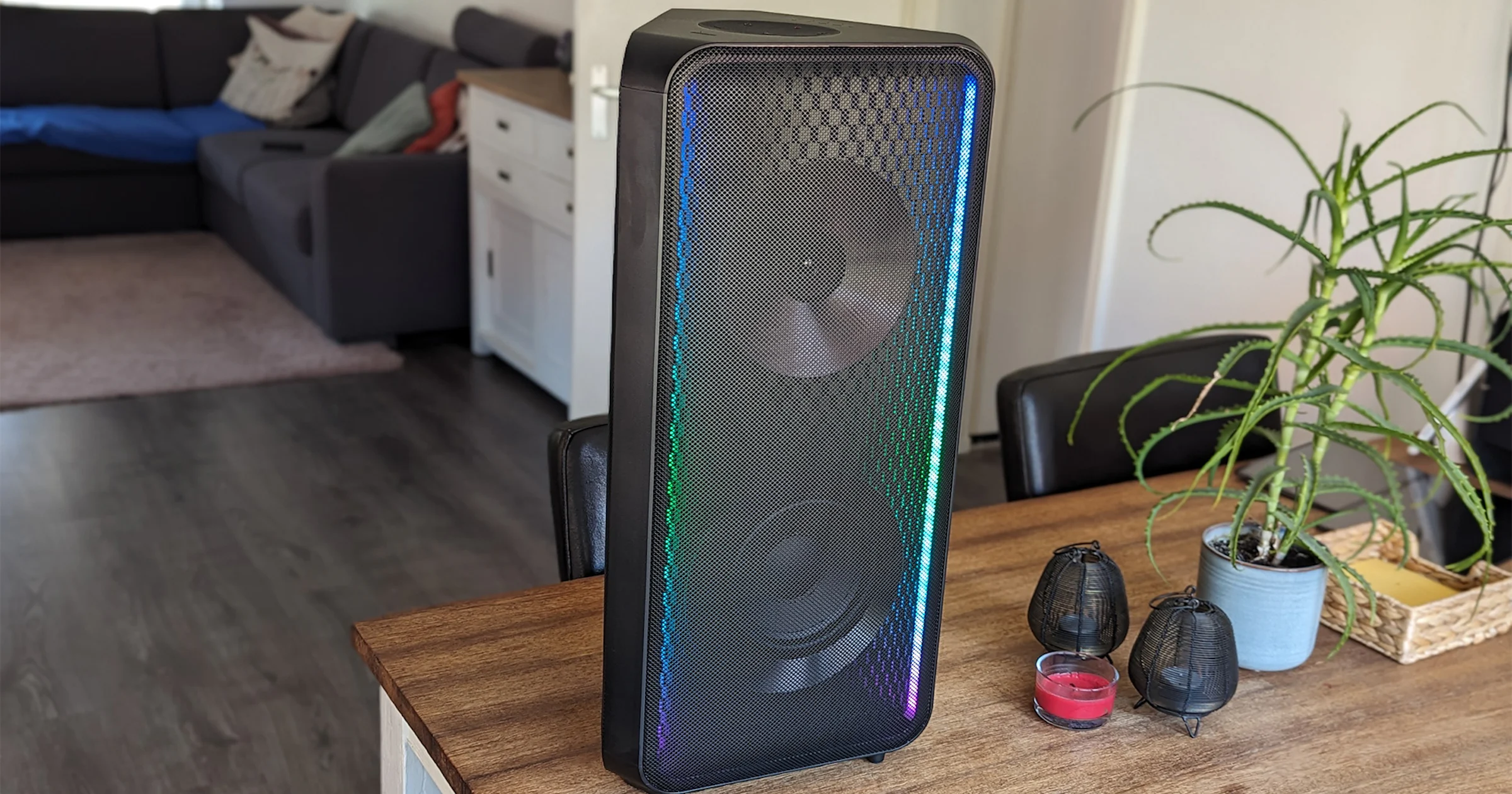 Review Samsung Sound Tower (MX-ST50B) - Eén brok geluid