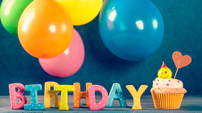 🥳 Hoera! De smiley is jarig