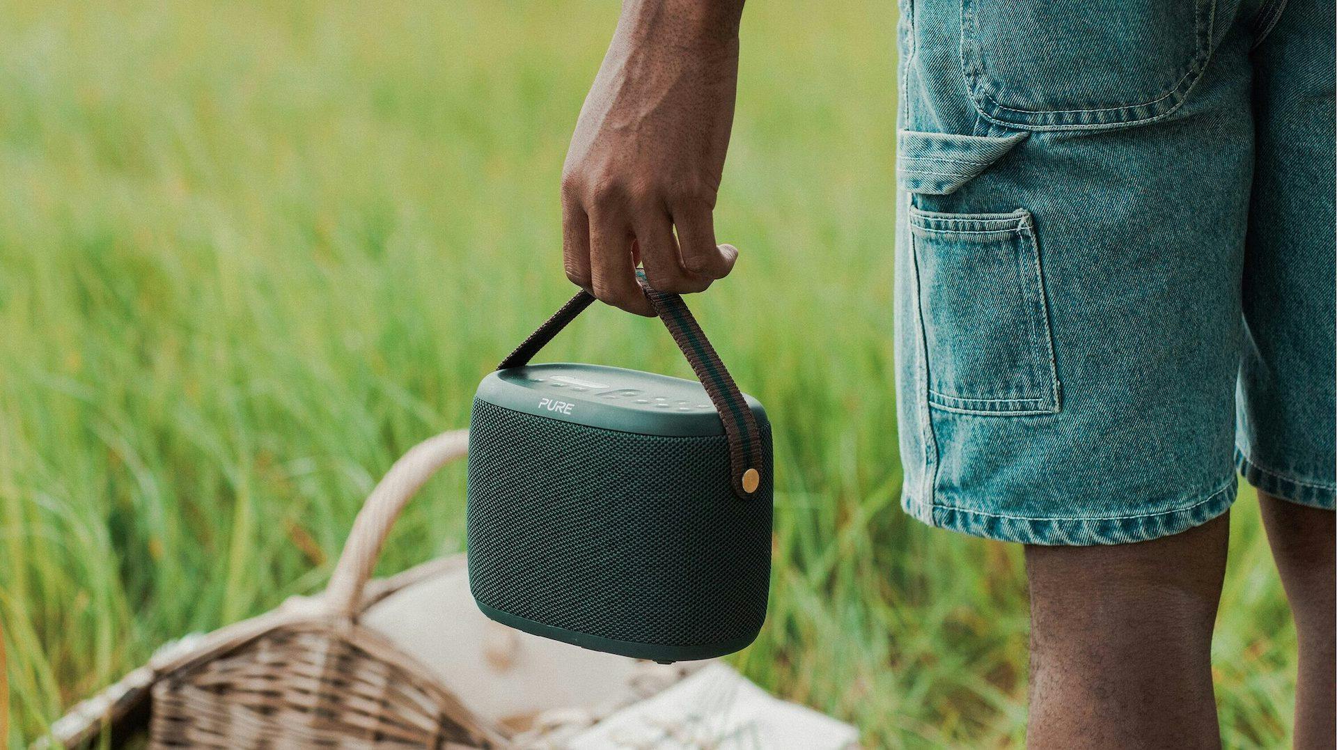 Review Pure Woodland: DAB-radio en bluetooth-speaker voor buiten