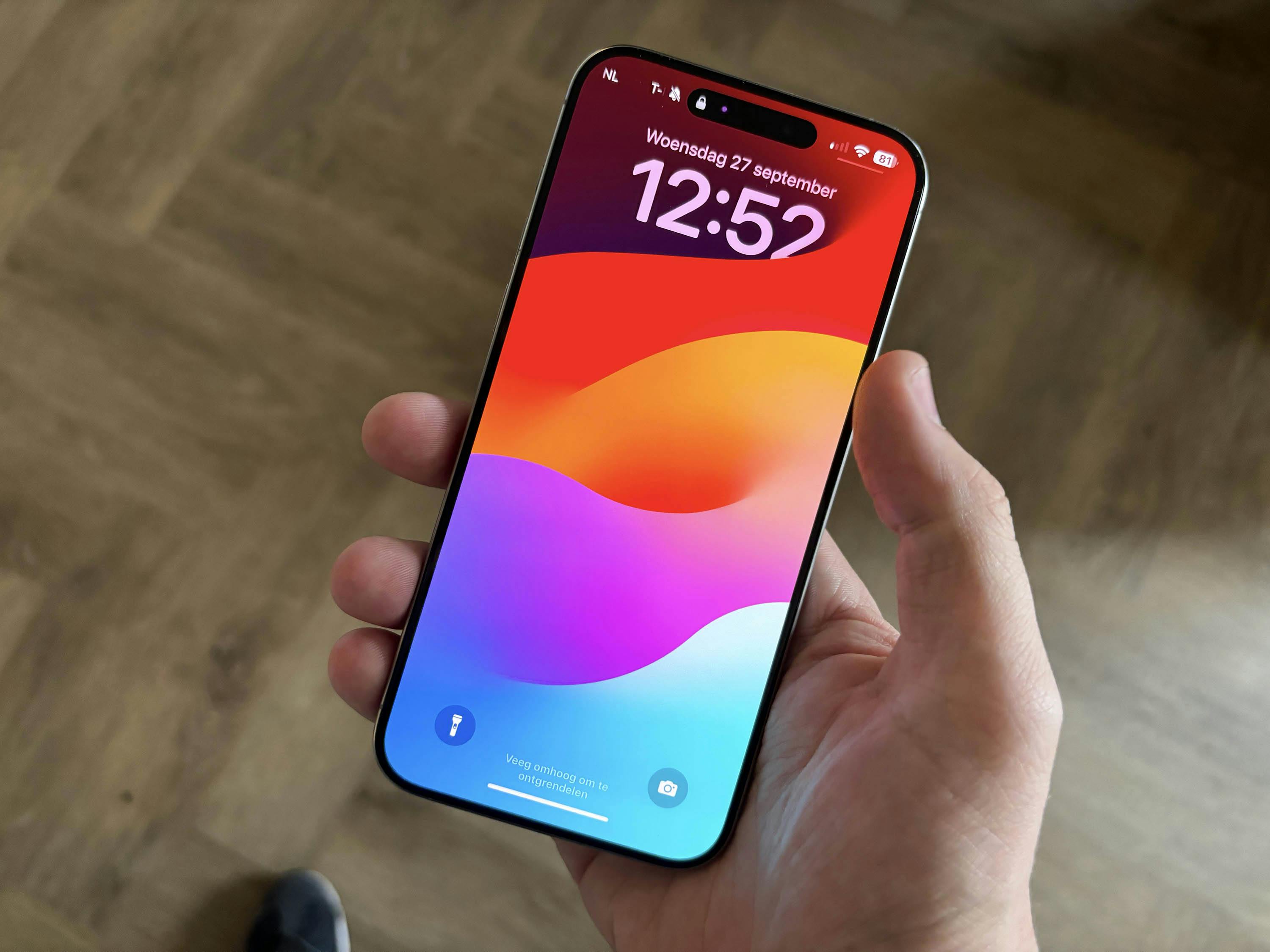 Review iPhone 15 Pro - Het nieuwe zit 'm voornamelijk in de details