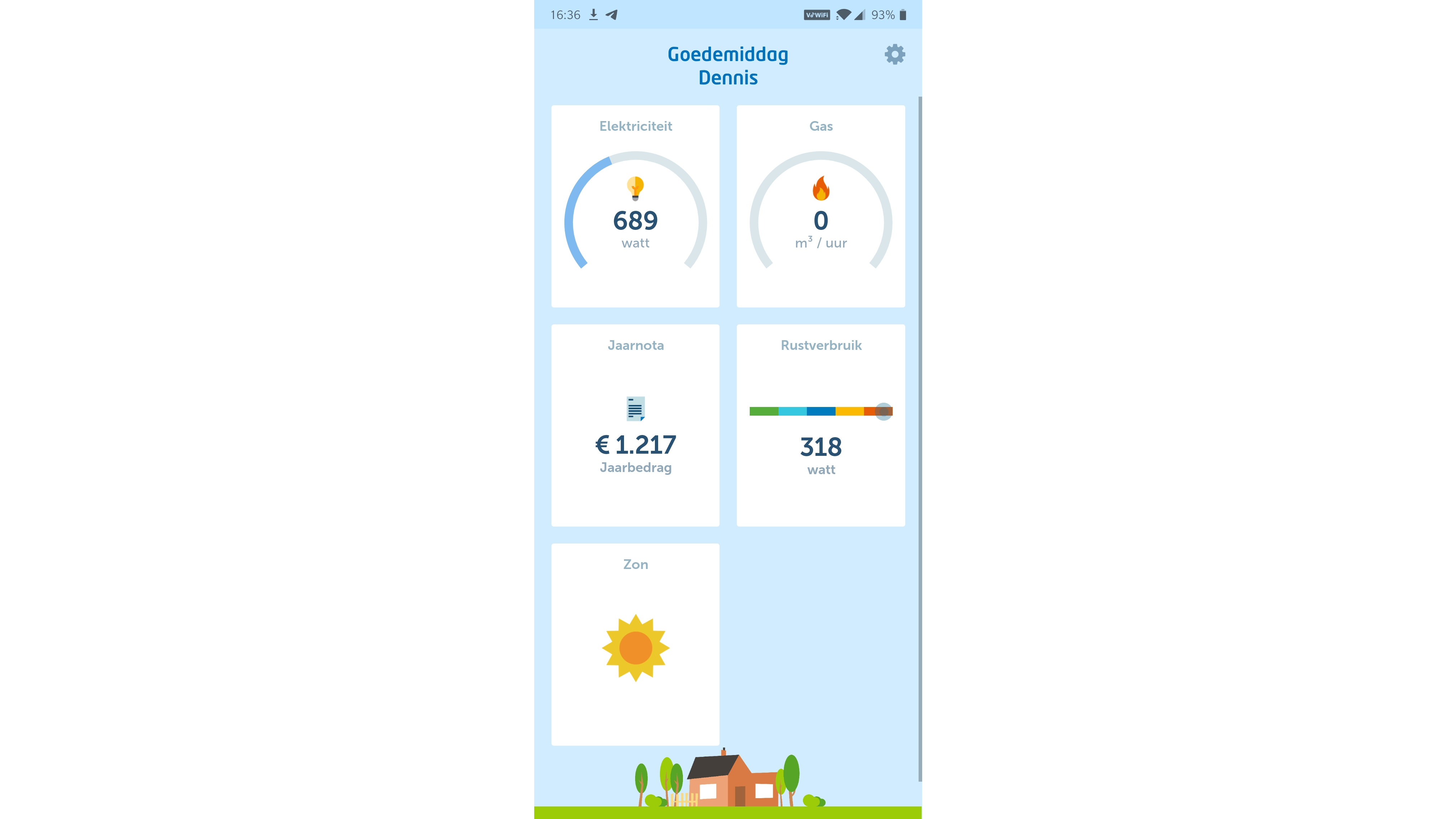 Een app zoals EnergyFlip geeft je realtime inzicht.