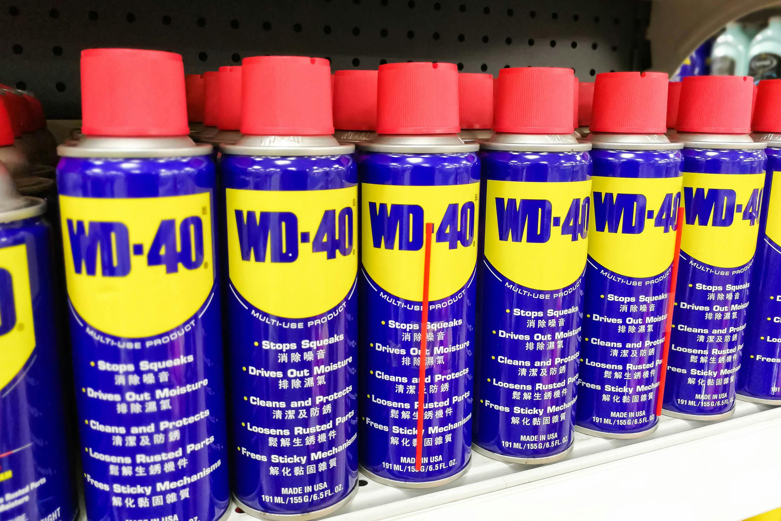 5 dingen waar je beslist géén WD-40 voor moet gebruiken