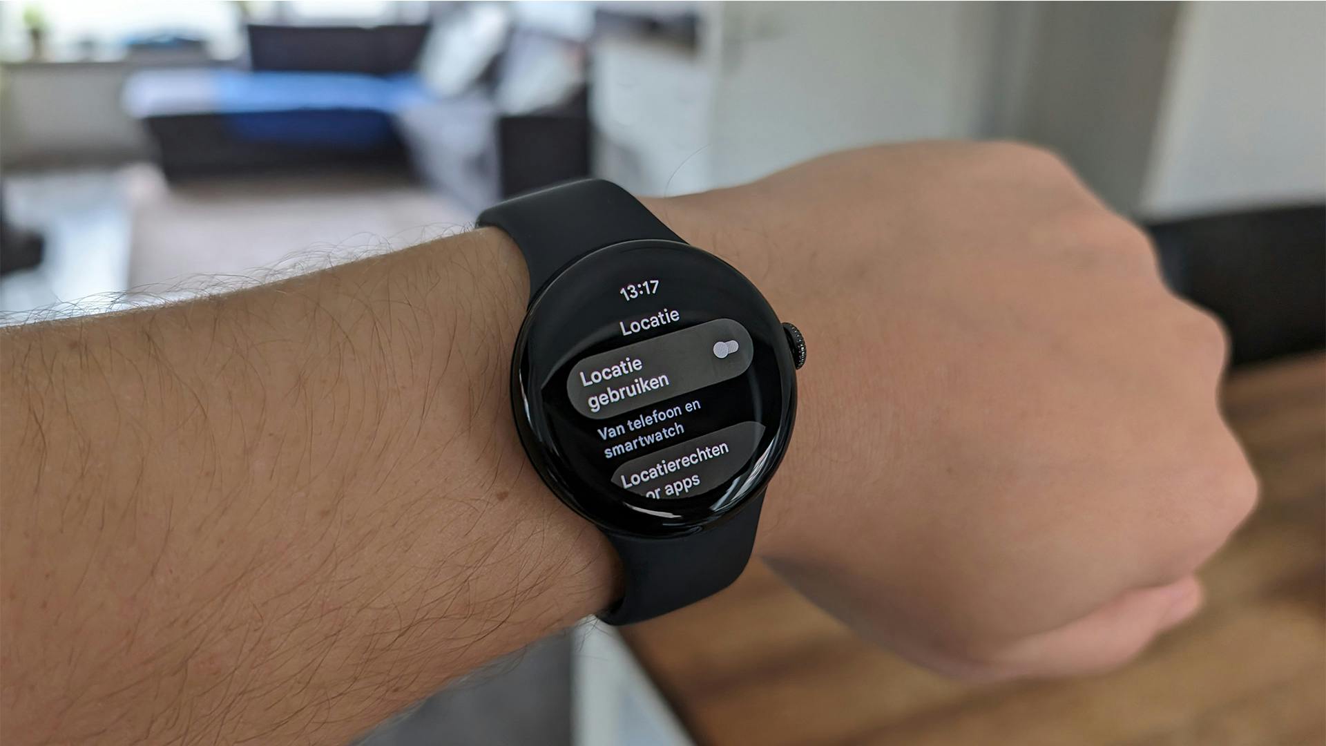 Zet zo veel mogelijk je locatie uit.