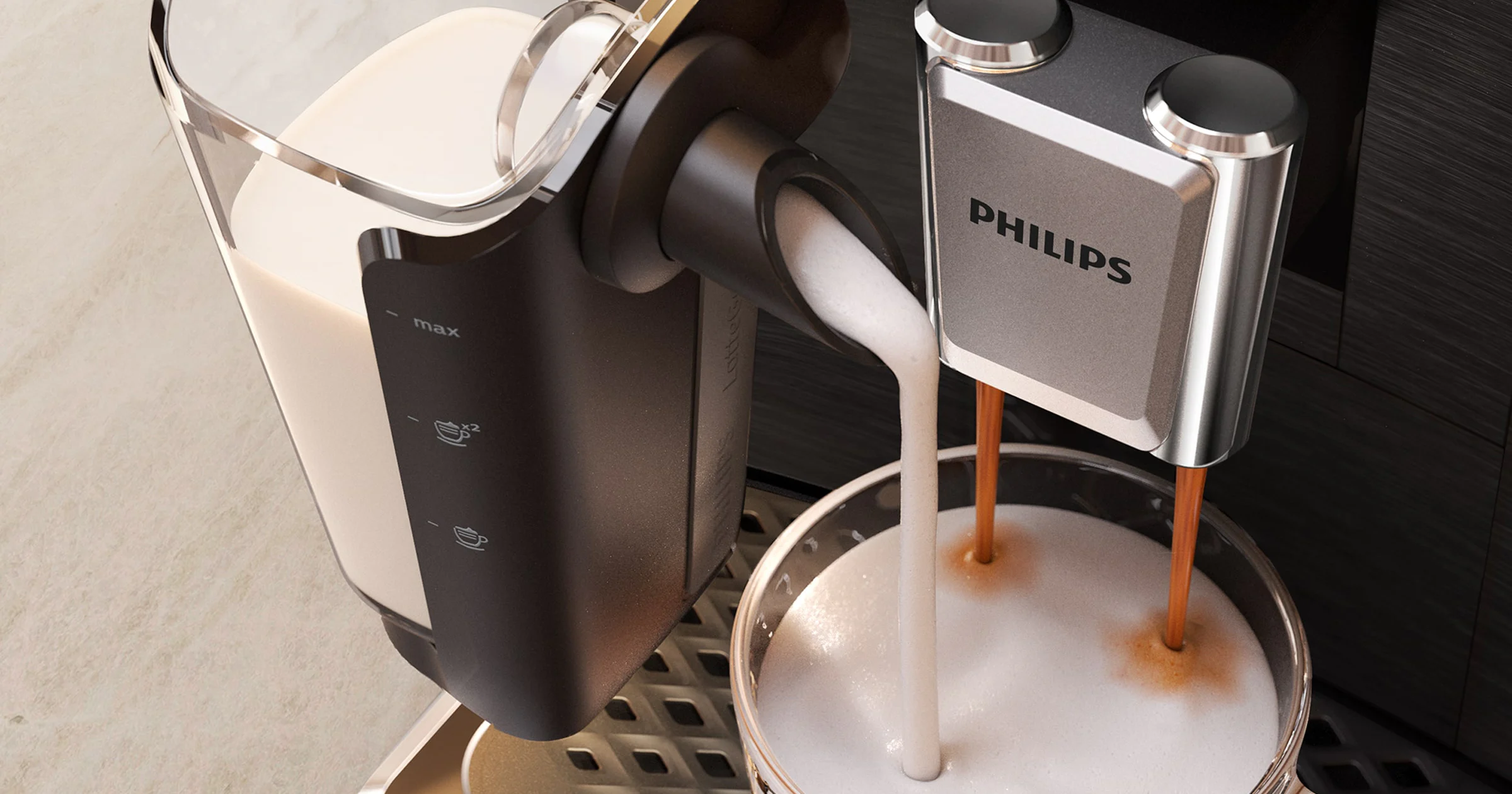 Koffie met verse bonen: simpel, snel en lekker met de Philips Series 3300 LatteGo EP3347/90
