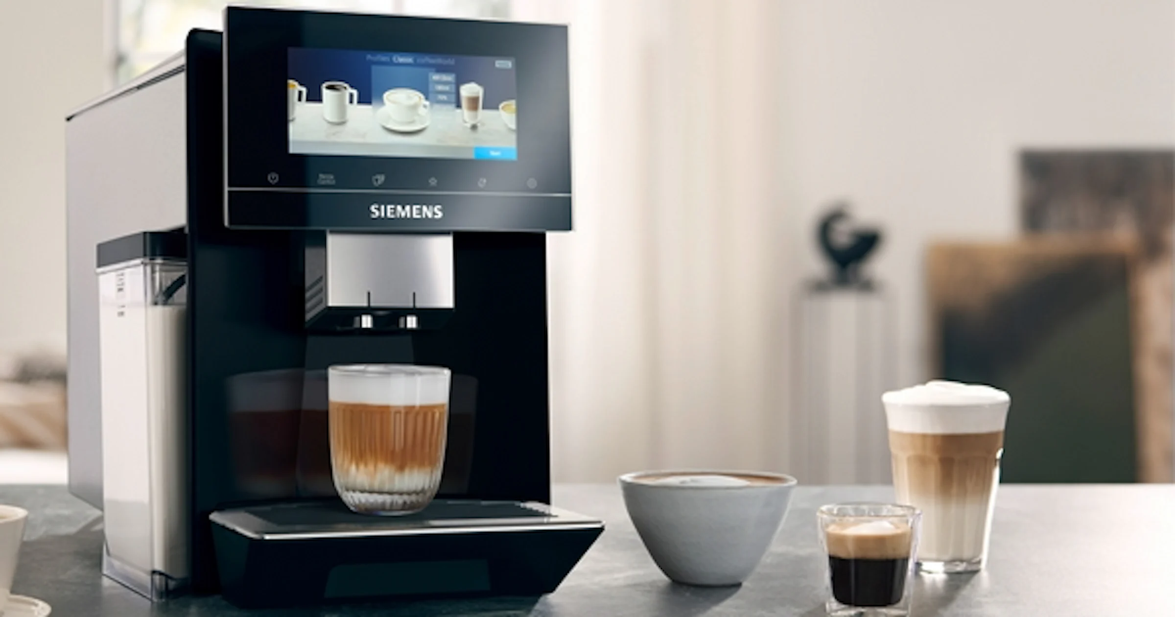 Krijg de volledige controle over jouw koffie met de Siemens TQ905R09