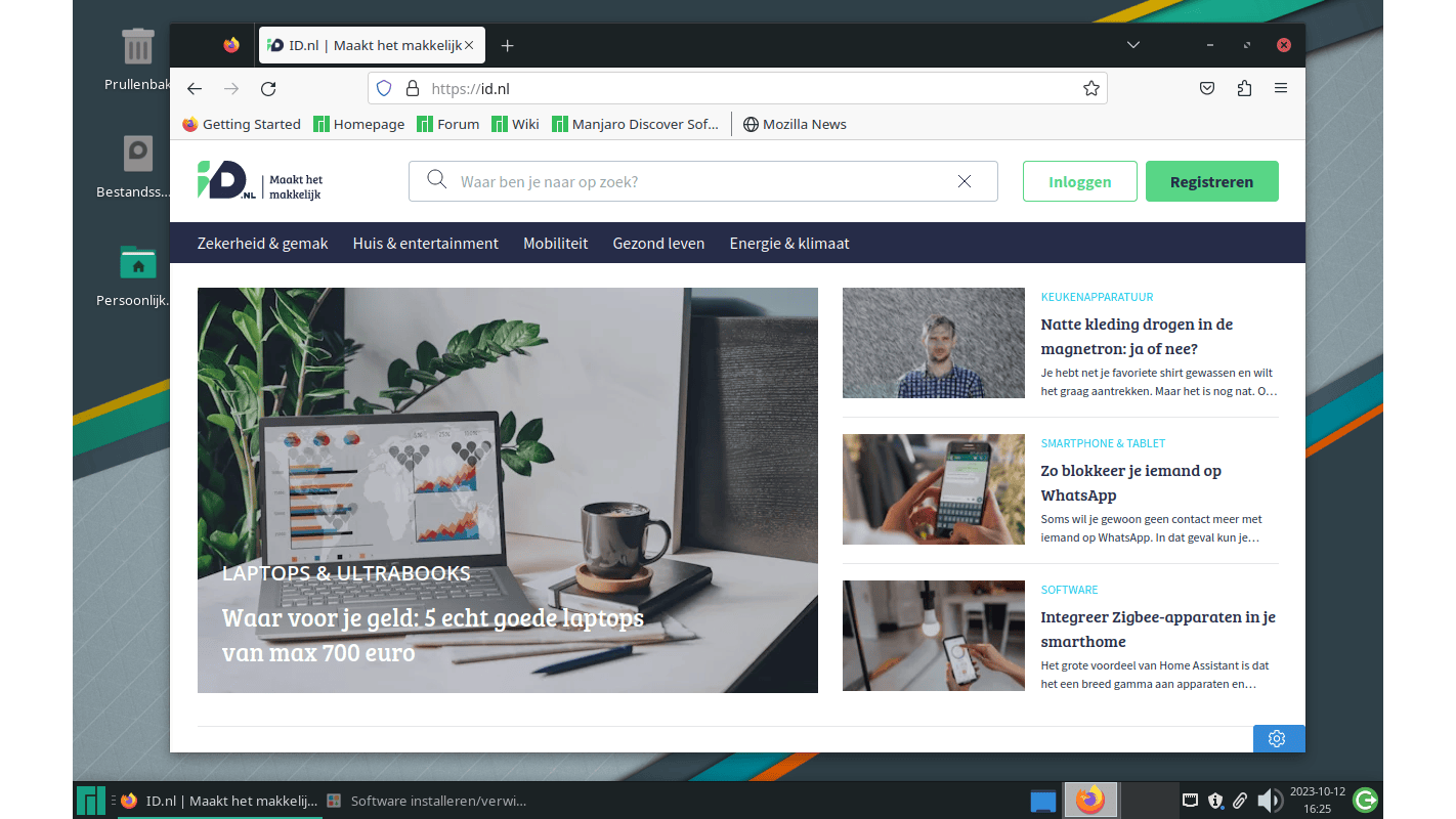 Firefox is een uitstekende browser om je favoriete websites mee te bezoeken.