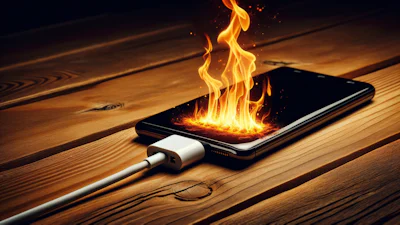 🔥 5 tips om te voorkomen dat je oplader in brand vliegt