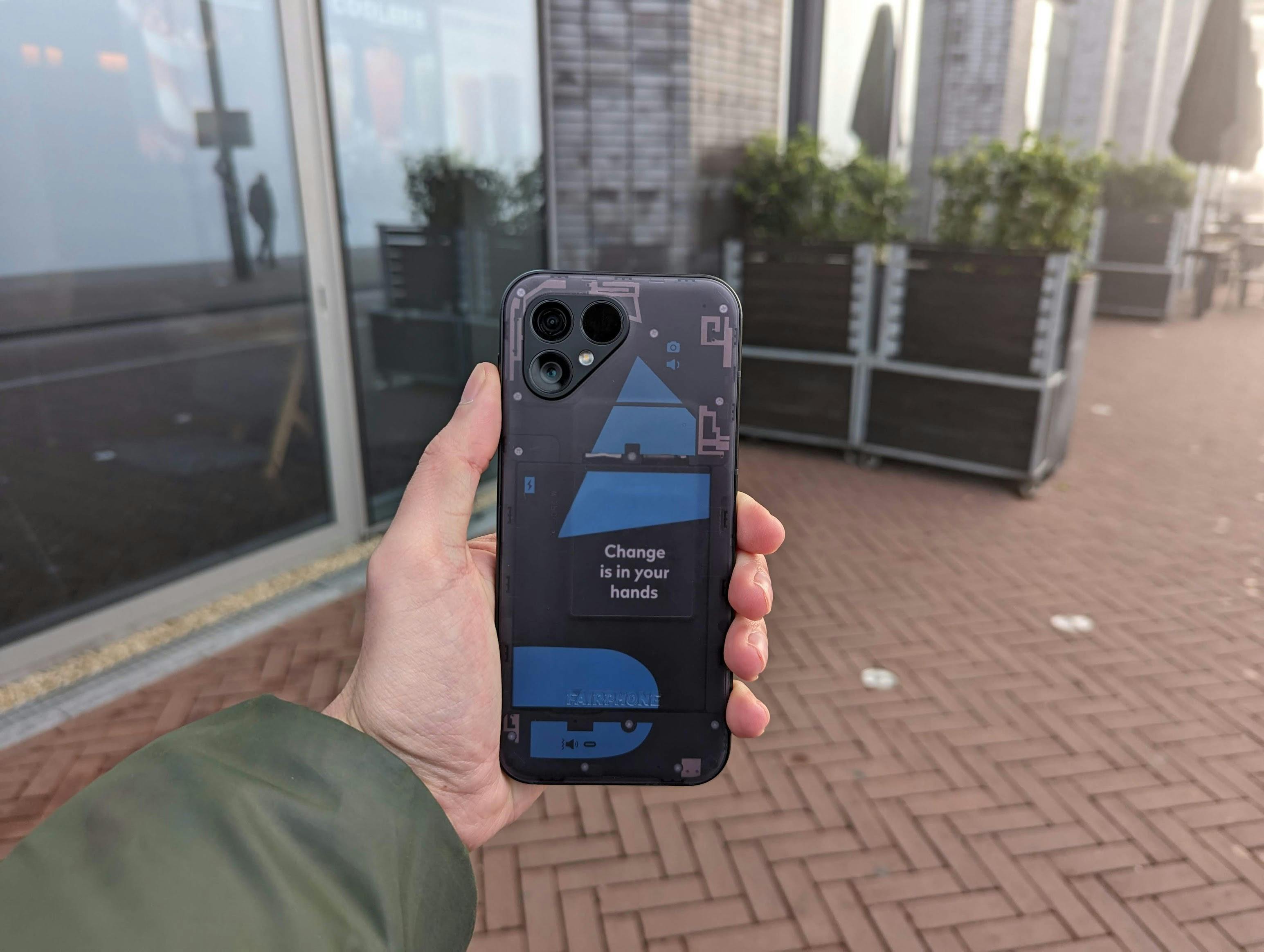 De Fairphone 5 is bedacht in Nederland.