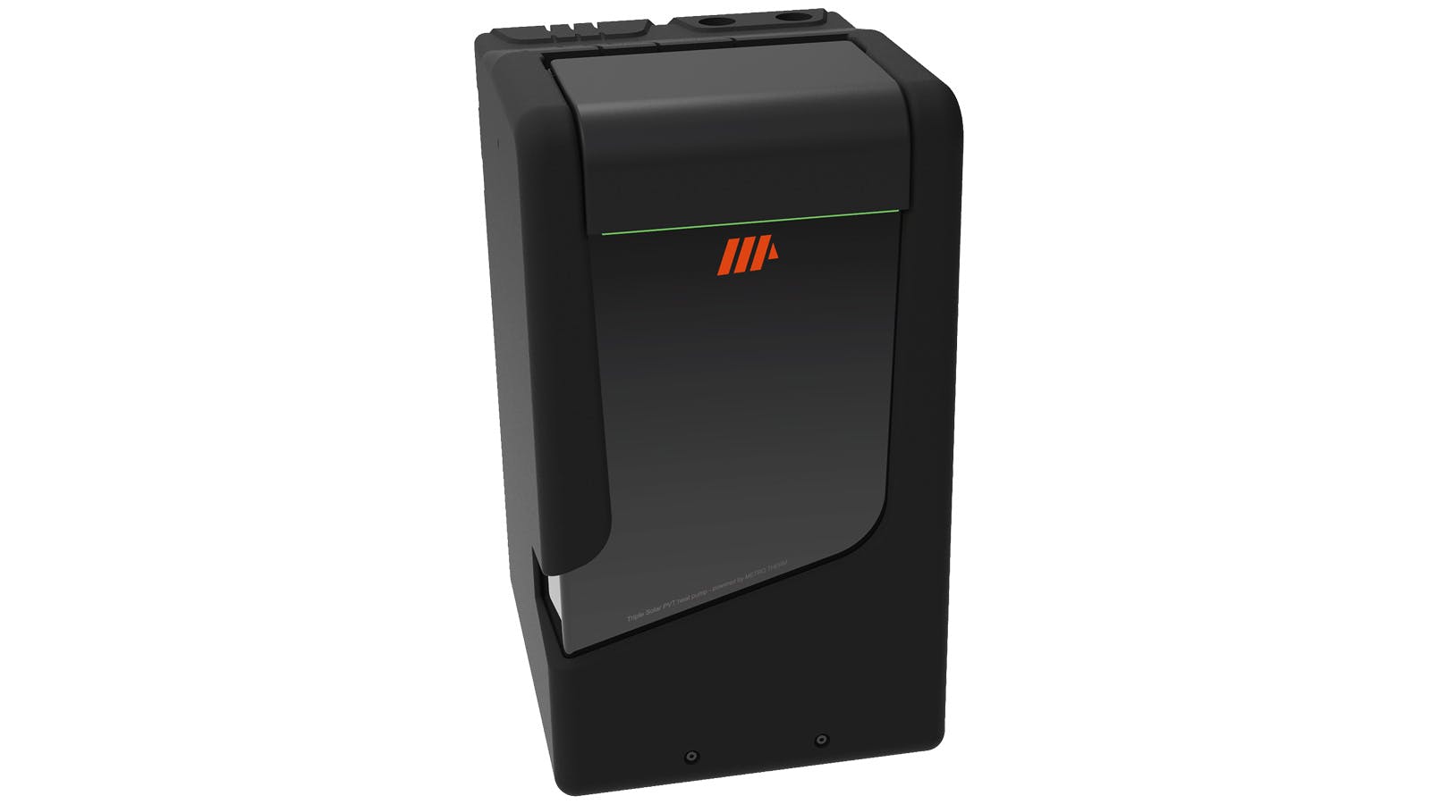 De PVT-warmtepompen zijn compact en stil.