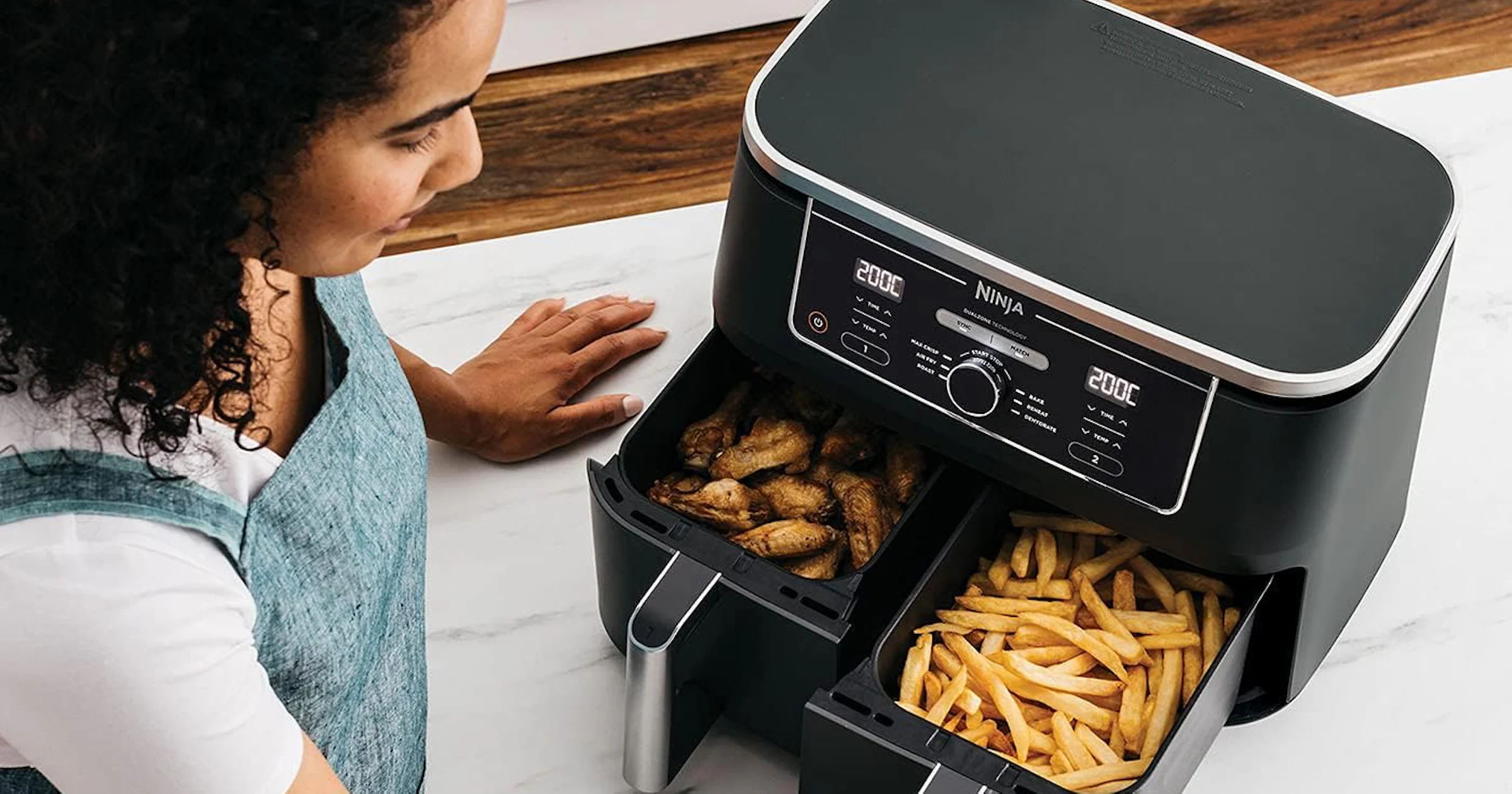 Review Ninja Foodi AF400EU - Sneller eten bereiden met twee airfryerzones