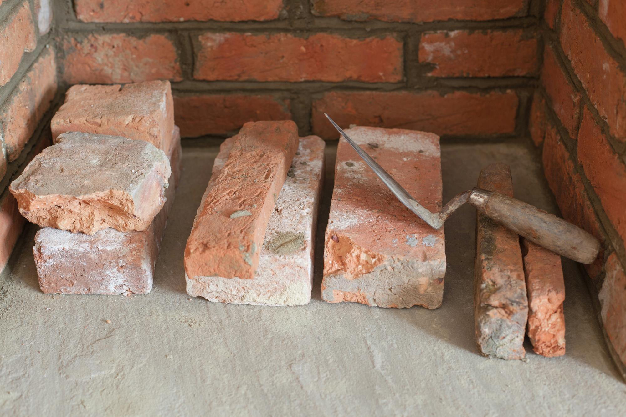 Metselen met bakstenen
