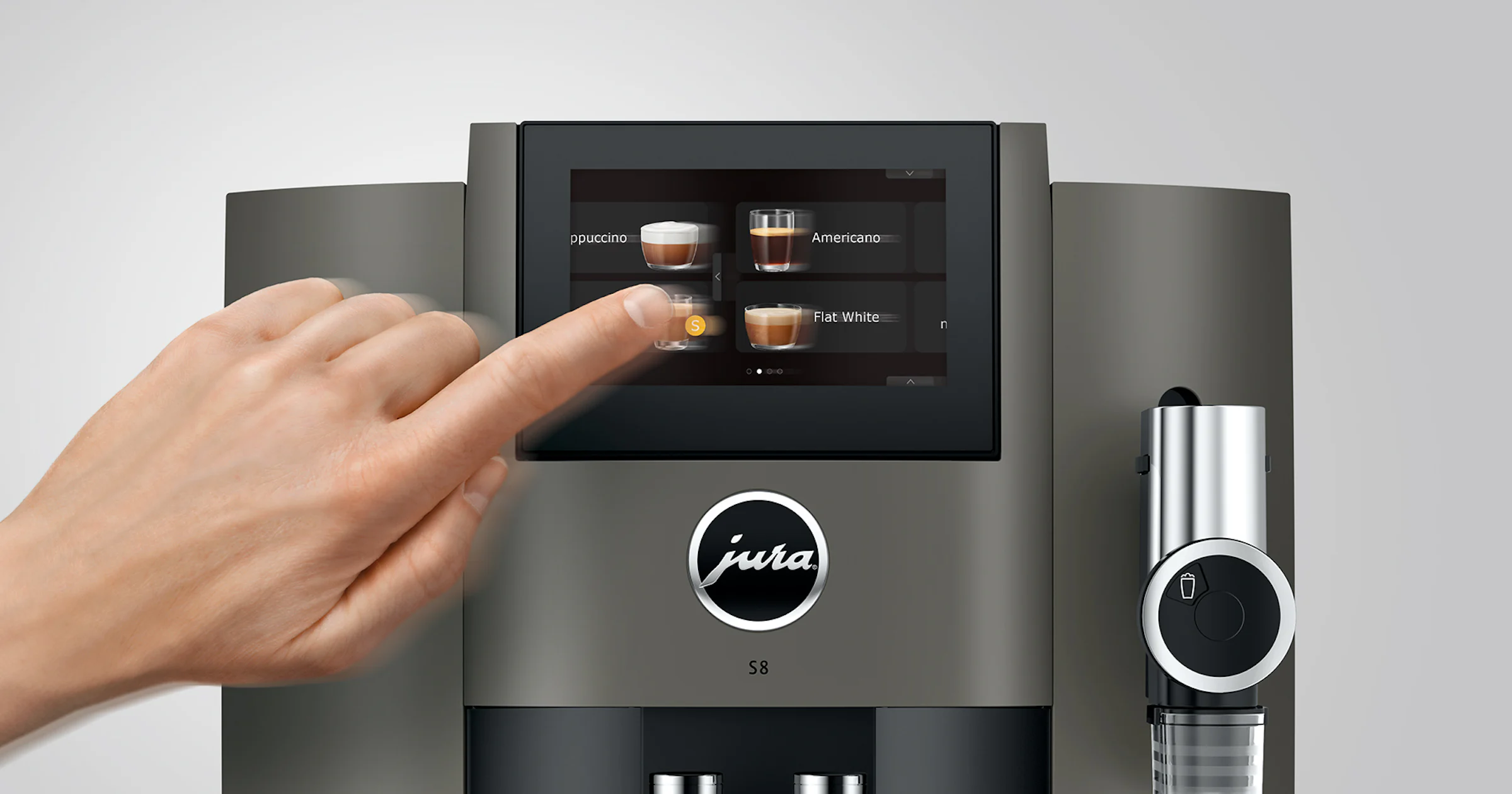 Consumenten testen: de JURA S8-koffiemachine