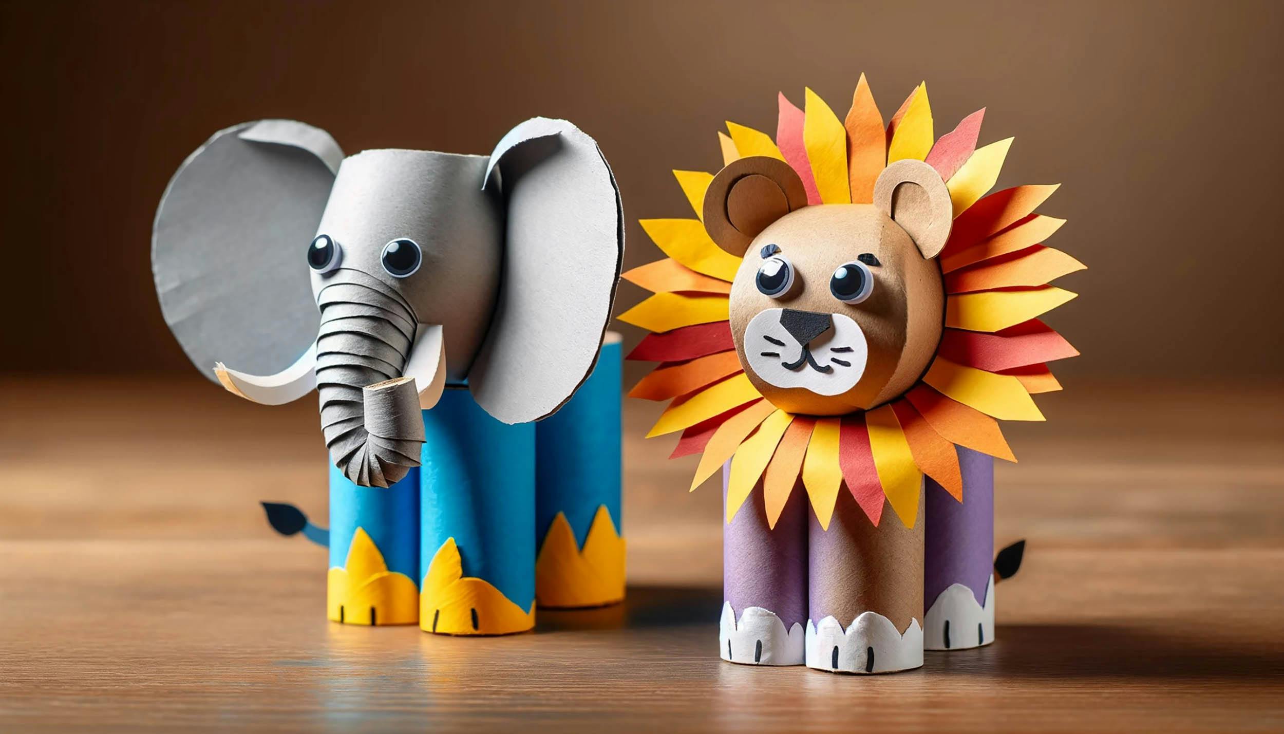 Van krantenrobot tot wc-rol-dierentuin: de leukste surprises