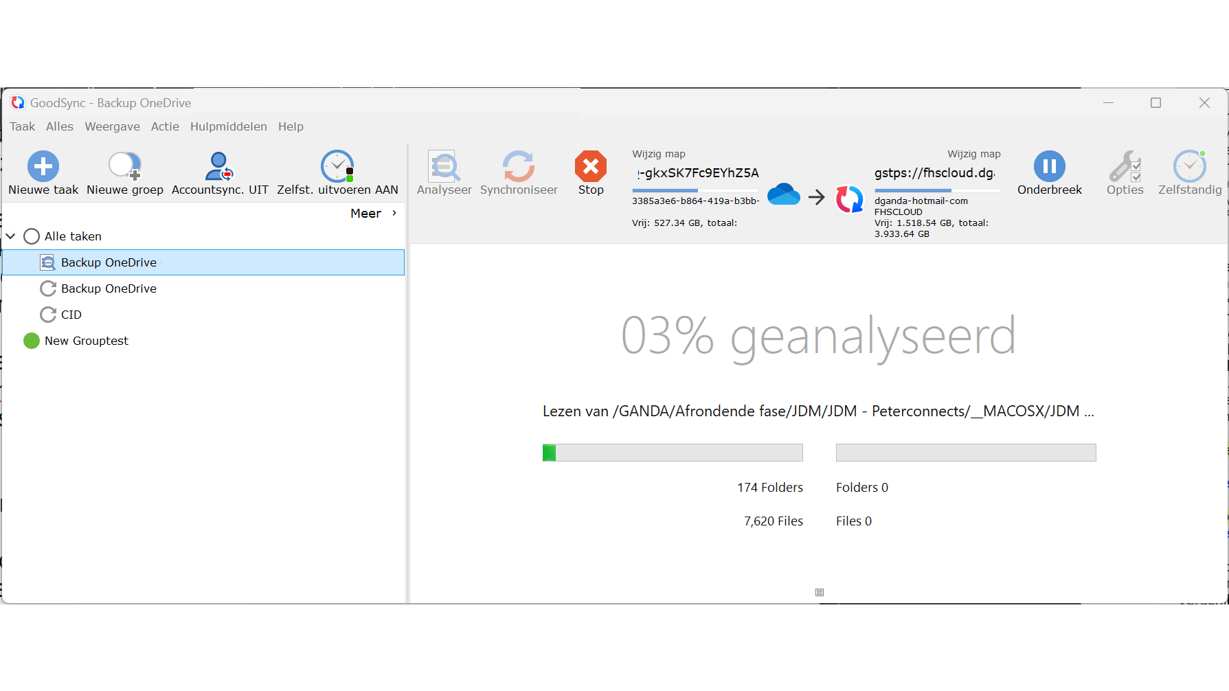 GoodSync is een krachtig programma waarmee je je gegevens veiligstelt.