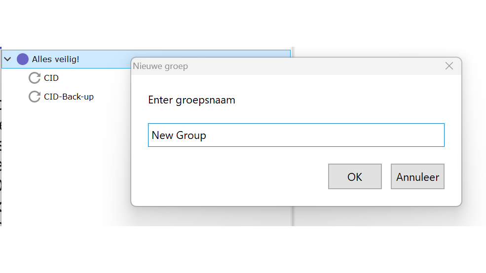 Handig: groepjes maken.