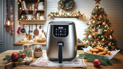 Kerstfeest met de airfryer: van ontbijt tot borrelhap