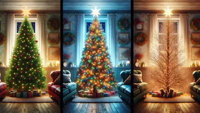 Hoe weet je dat je kerstboom dorst heeft? Laat 'm een appje sturen!