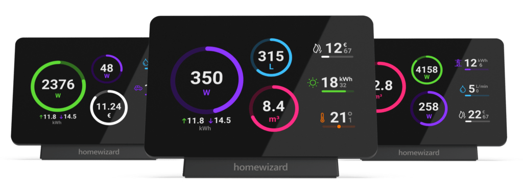 Je kunt zelf kiezen welke details op het schermpje moeten worden getoond.