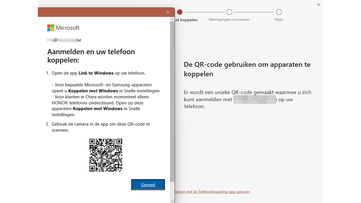 De app werkt vooralsnog het best samen met een Android-telefoon.