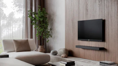 Loewe klang bar3 mr: luxe soundbar met ingebouwde subwoofers